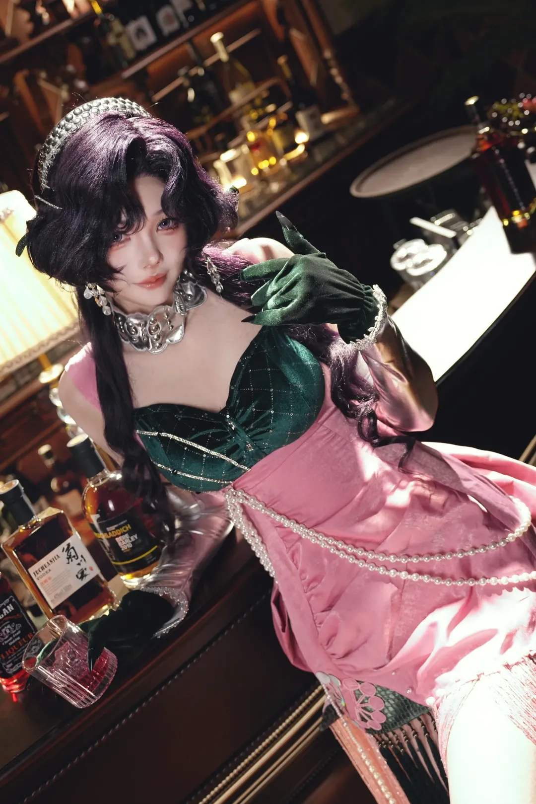 【天使娜娜cos】重返未来1999慵懒危险的蛇尾造型 - 第 5 张