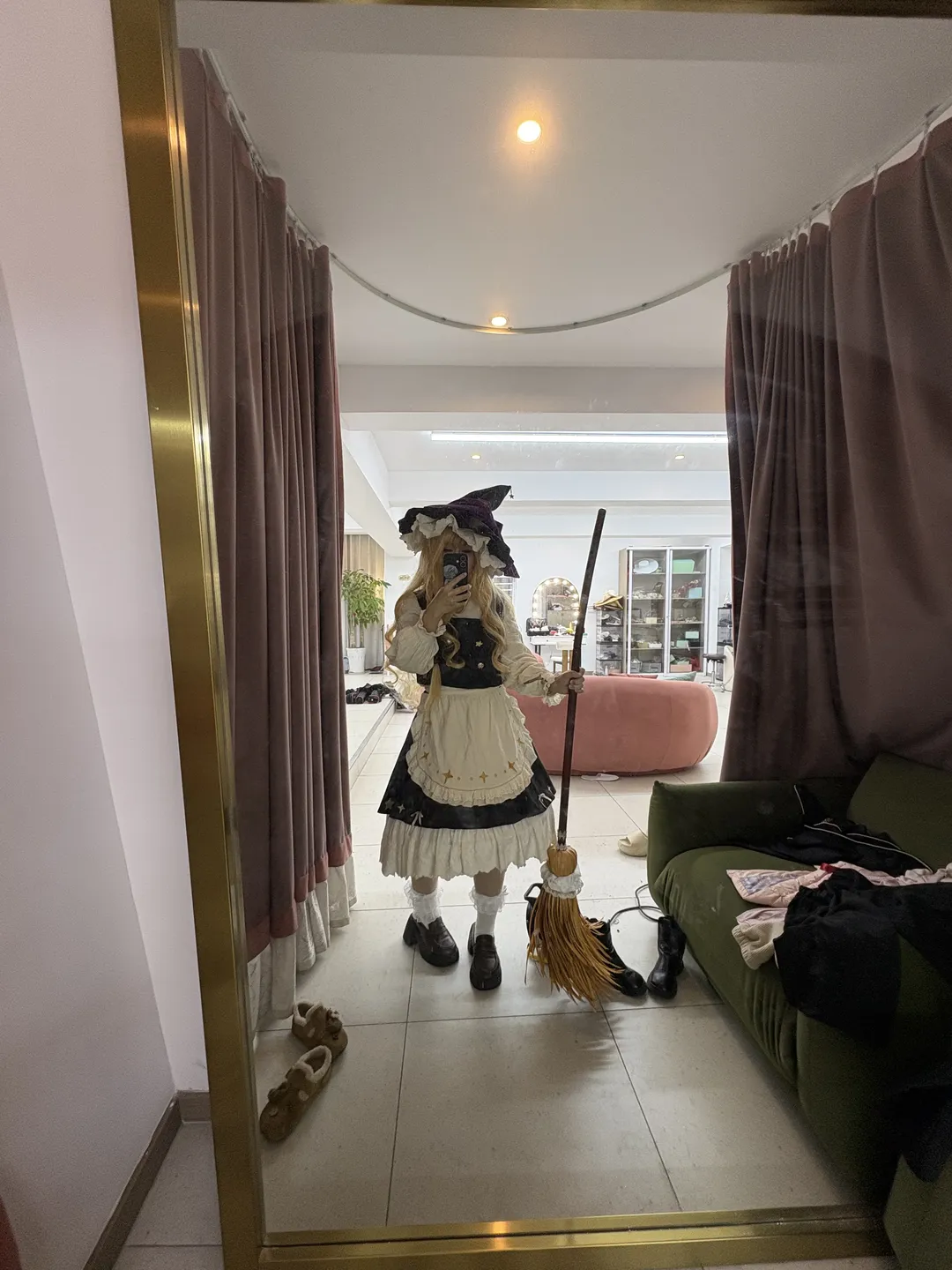 【雾雨魔理沙cos】记录魔法使的日常自拍 - 第 1 张