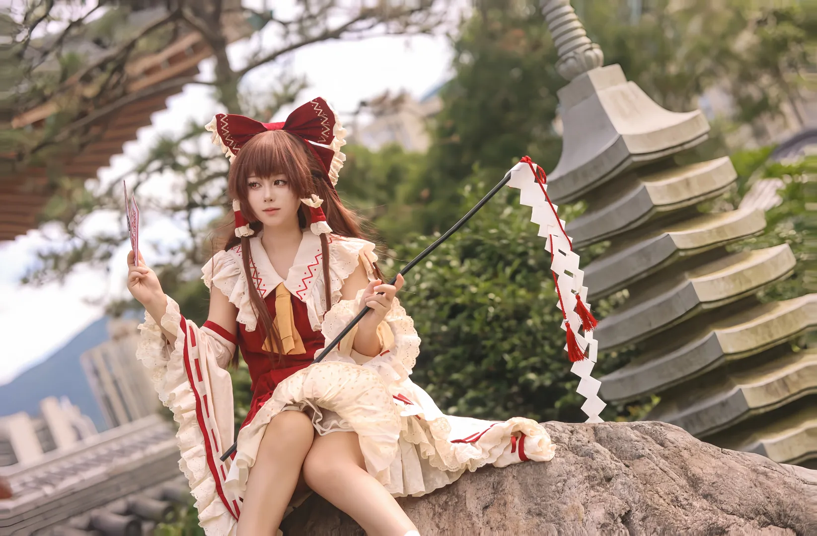 【博丽灵梦cos】红白巫女的日常修行记录 - 第 2 张