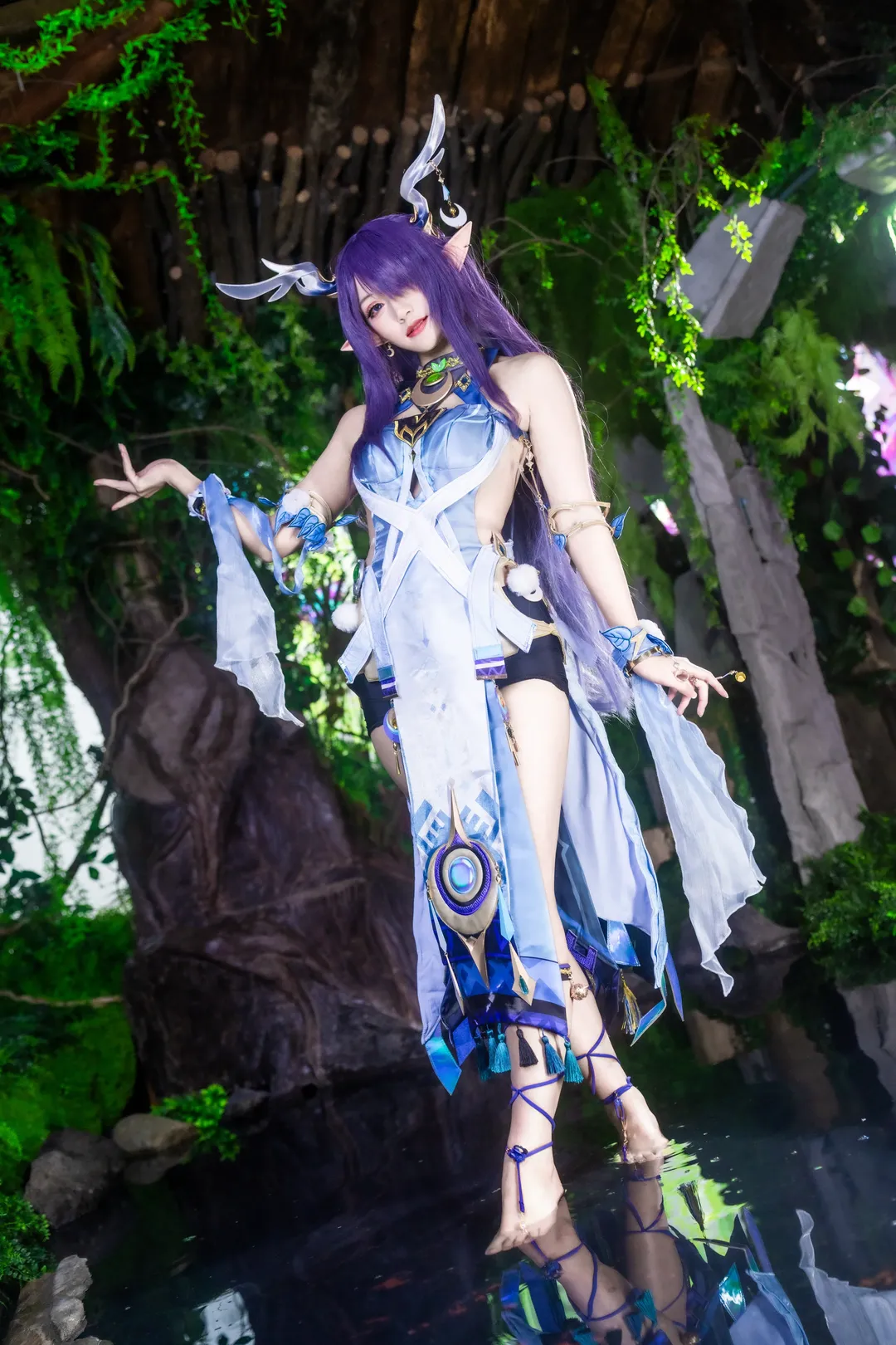 【拉乌玛cos】原神空月之歌的精灵守护者