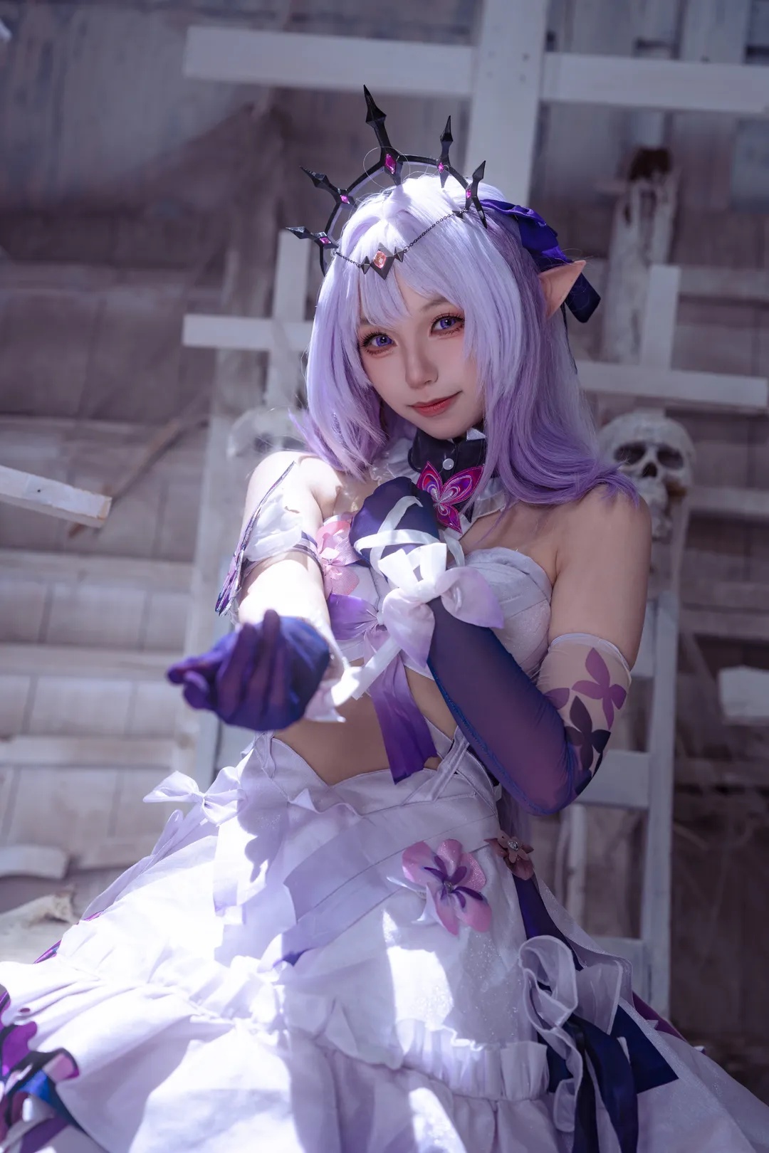 【遐蝶cos】踏入崩坏星穹铁道的废墟梦境 - 第 3 张