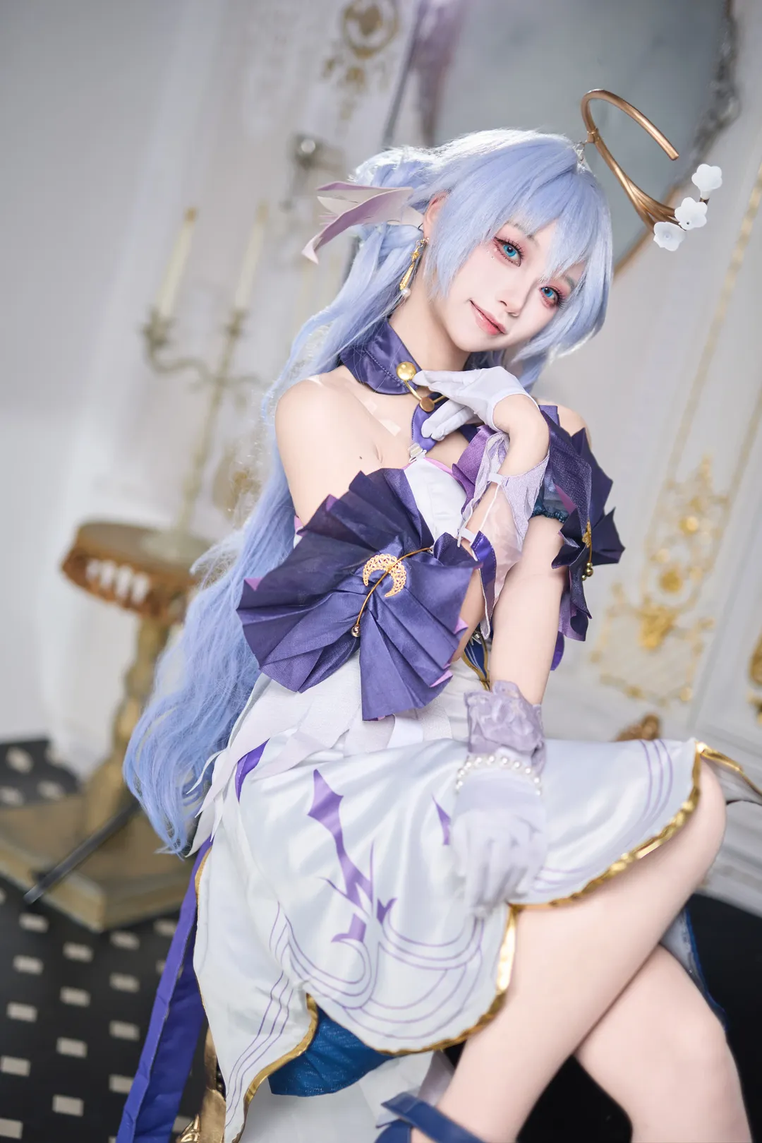 【知更鸟cos】崩坏星穹铁道中的优雅星光 - 第 2 张