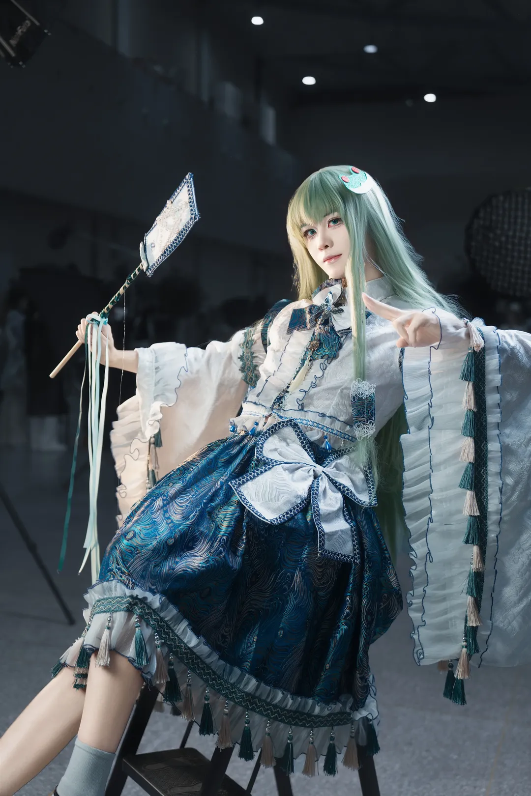 【东风谷早苗cos】东方project风祝巡游，发现了最像女孩子的角度