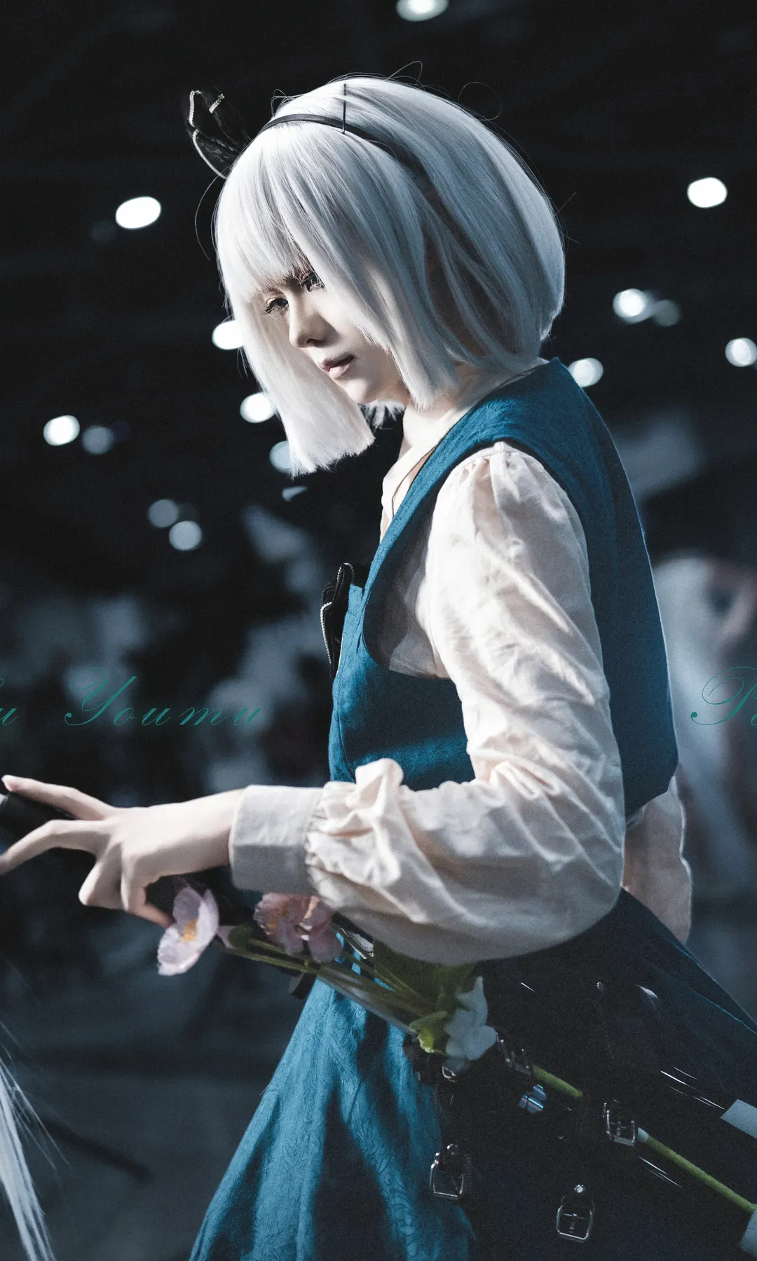 【魂魄妖梦cos】暗调摄影的全屏排版尝试