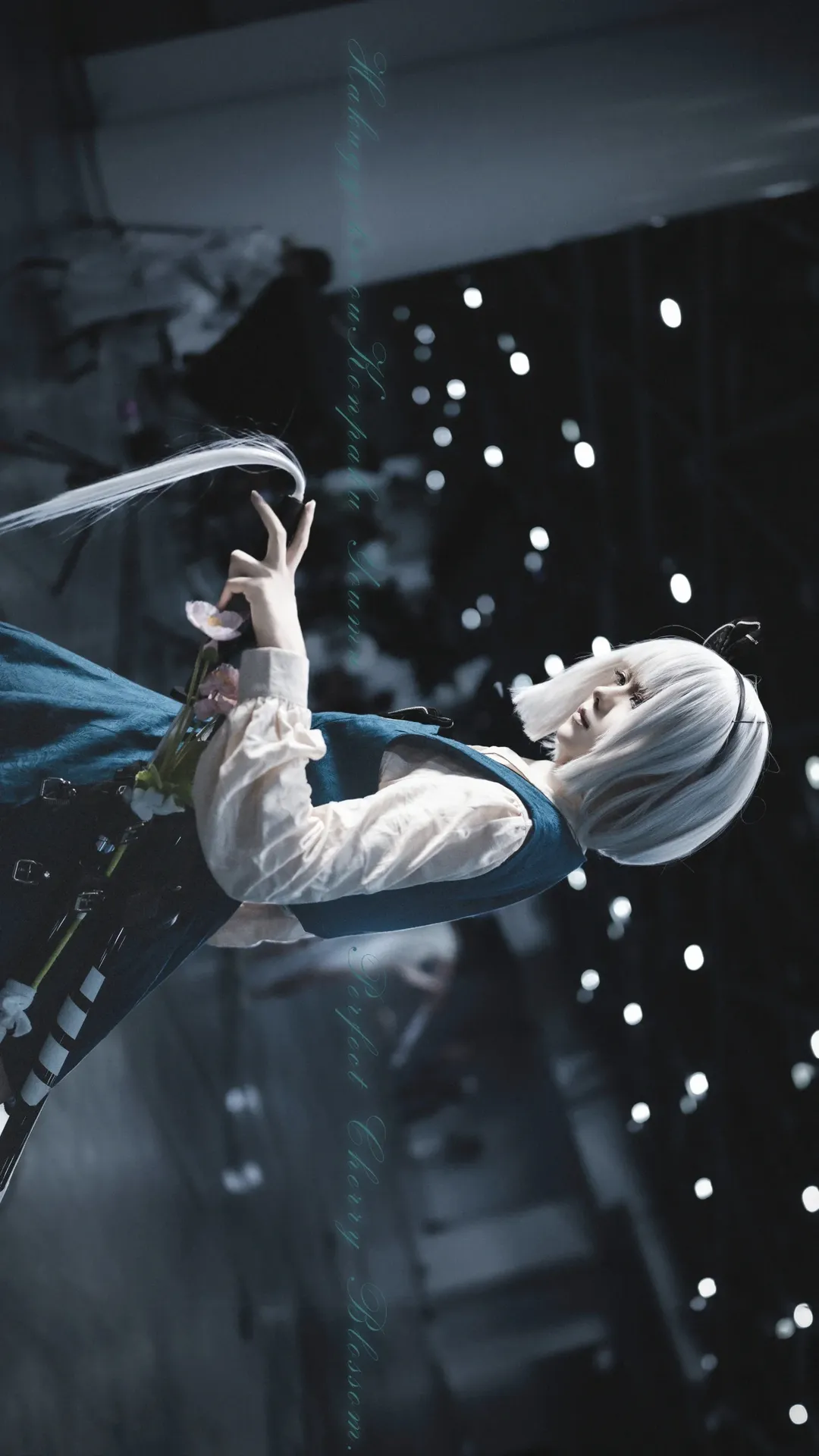 【魂魄妖夢 コスプレ】ローキー写真による全画面レイアウトの試み - 2 枚目