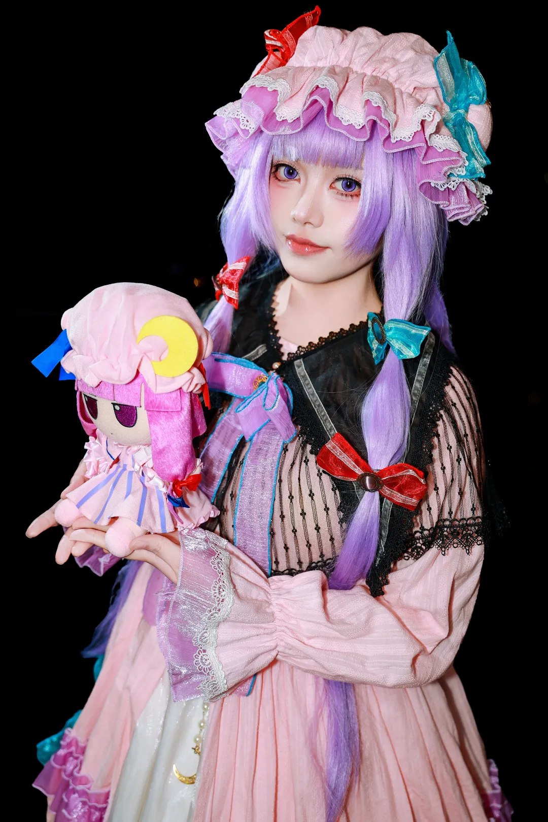 东方Project帕秋莉cos，手持魔导书的古典魔女 - 第 2 张