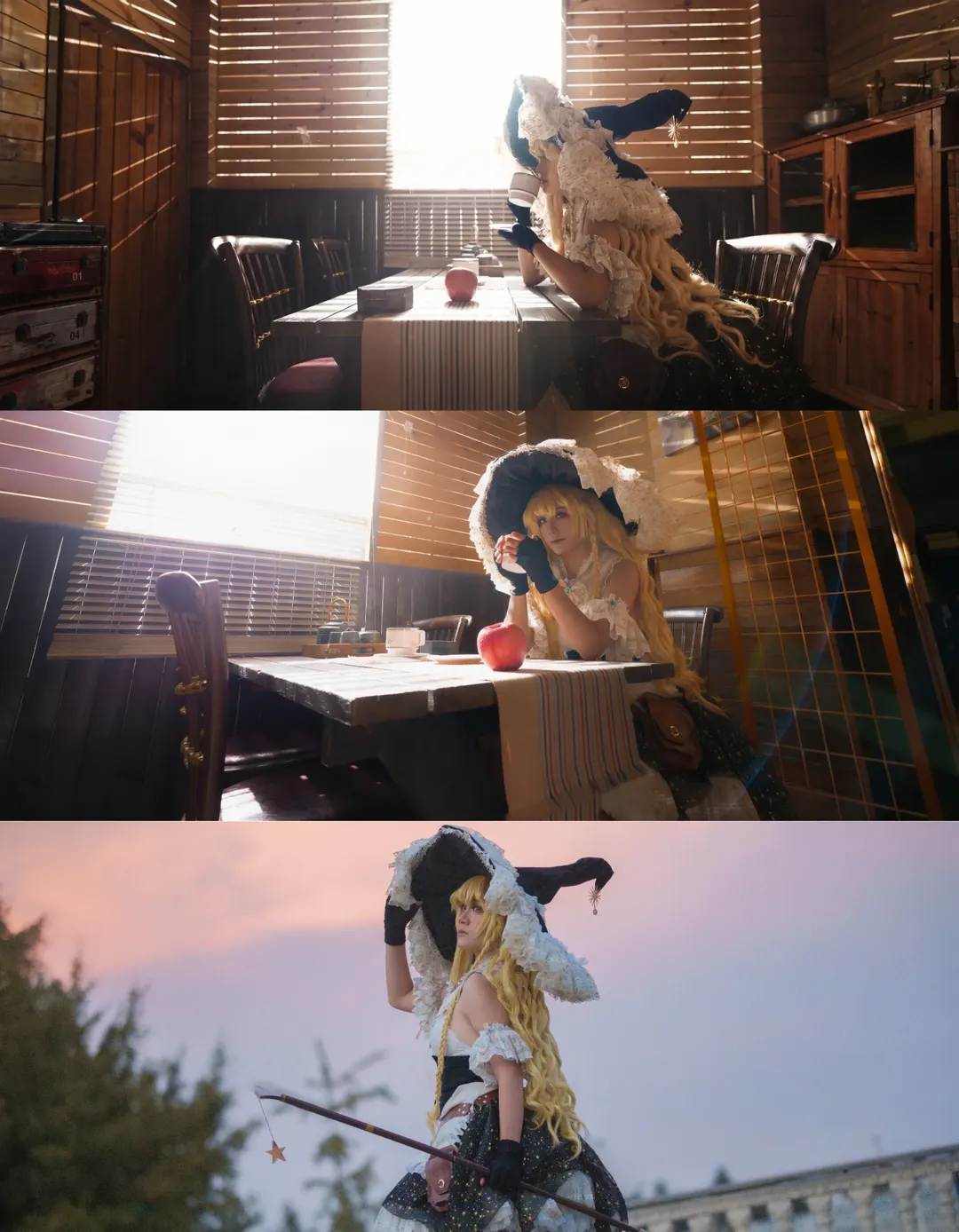 【霧雨魔理沙cos】東方project裡的魔法夜行物語 - 第 2 張