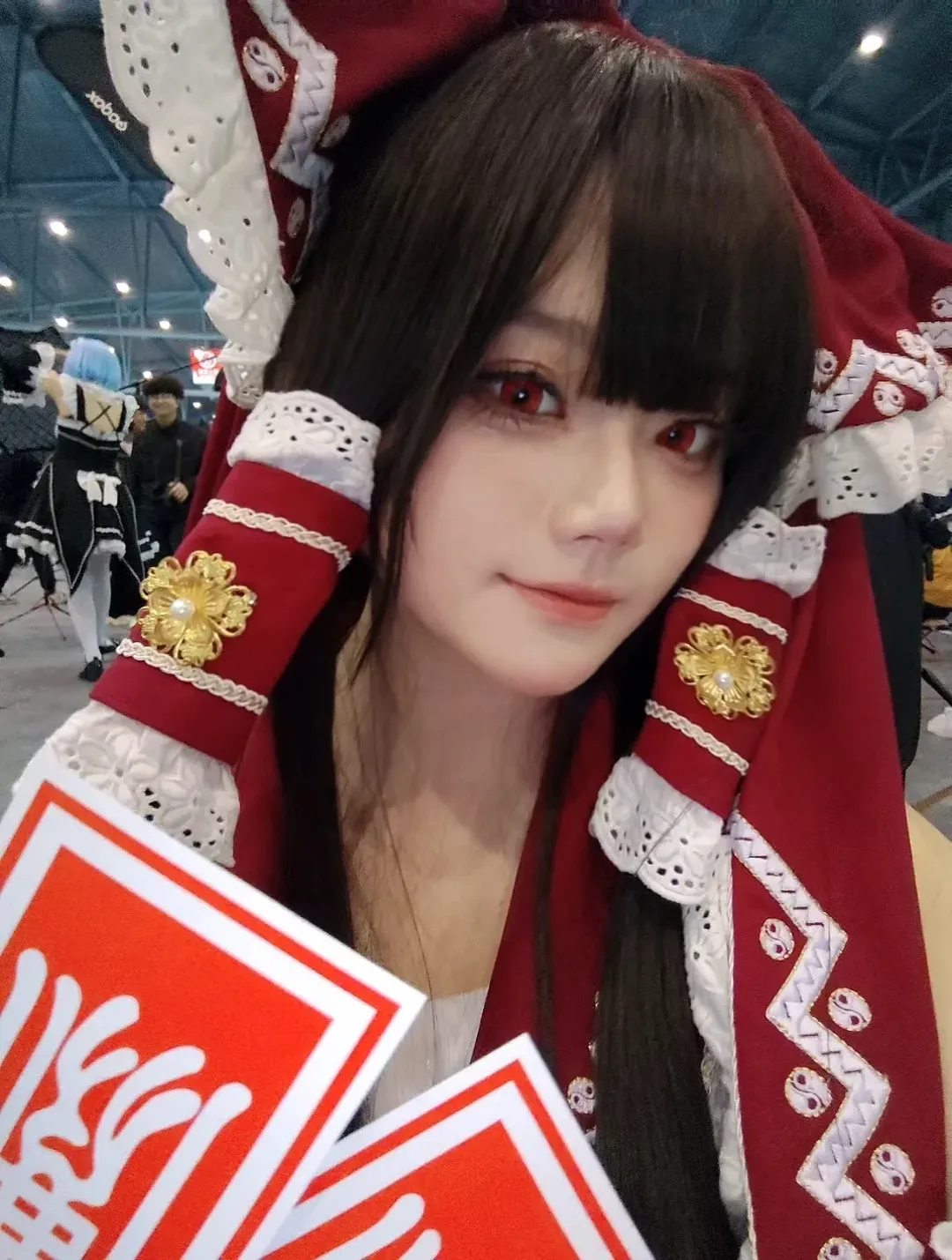 【博丽灵梦cos】东方project幻想乡的实体化，世界线漫展记录