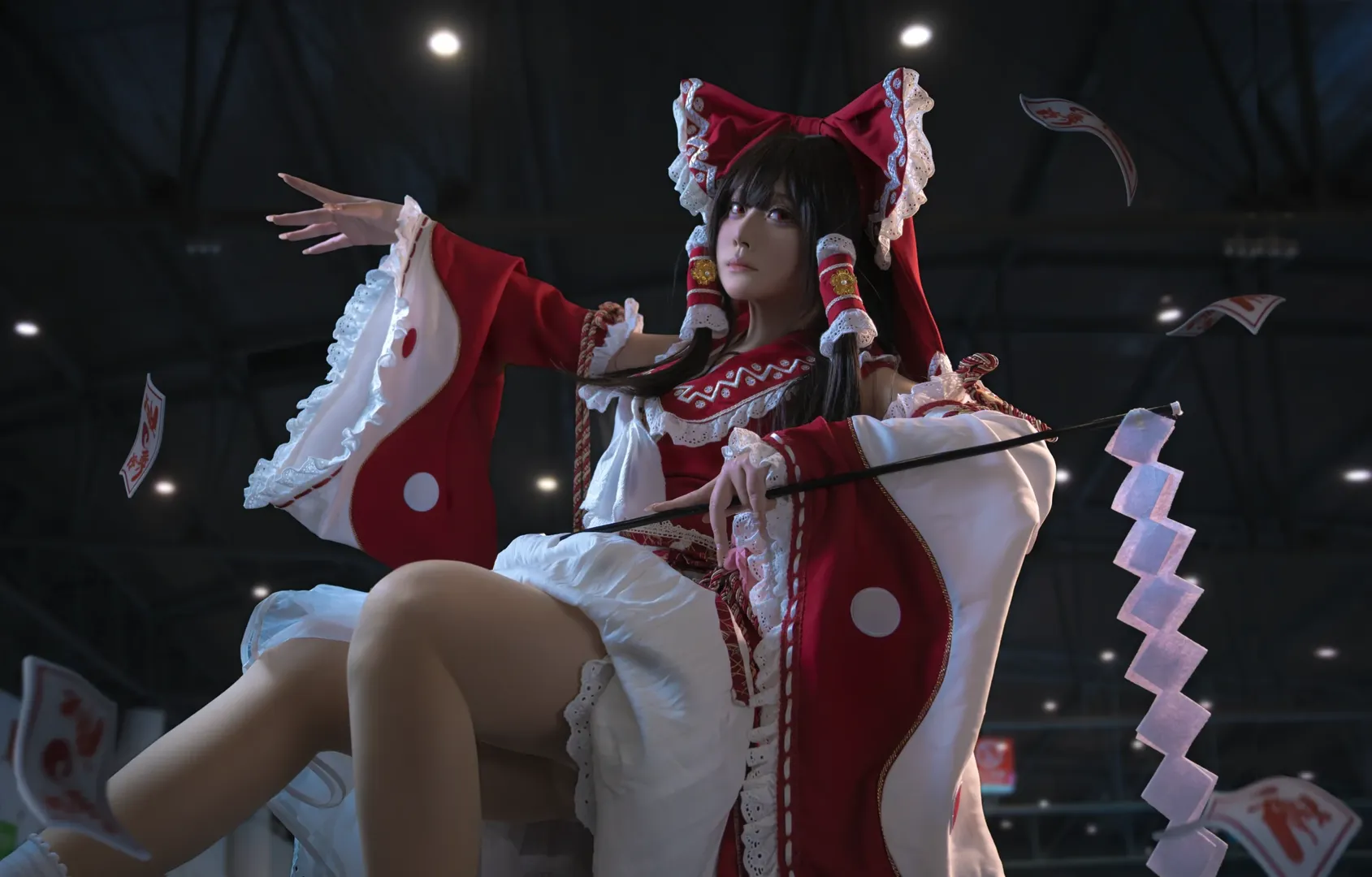 【博丽灵梦cos】东方project世界线漫展场照直出