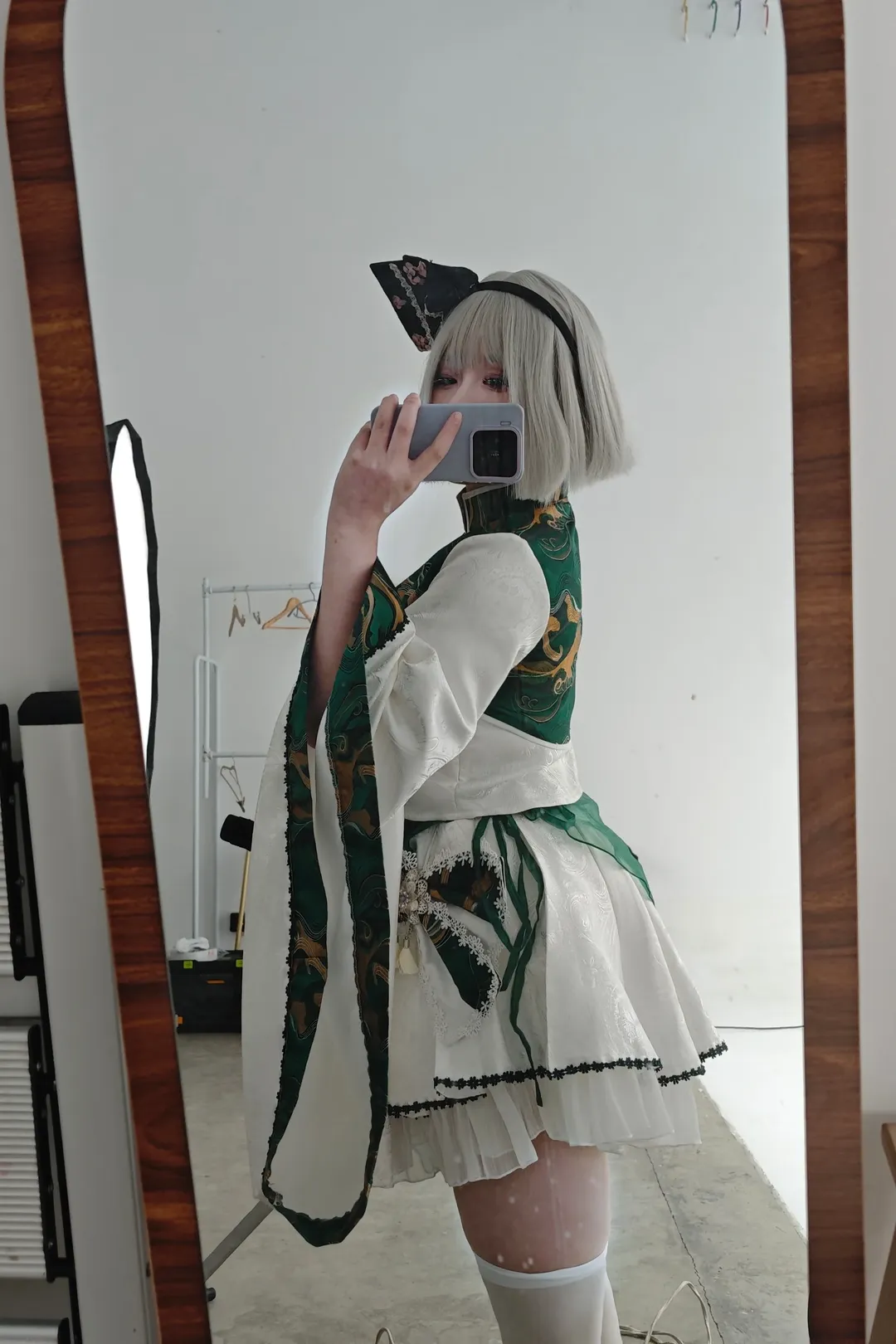 【魂魄妖梦cos】东方project的修行之路，白丝与改良中式国风很搭