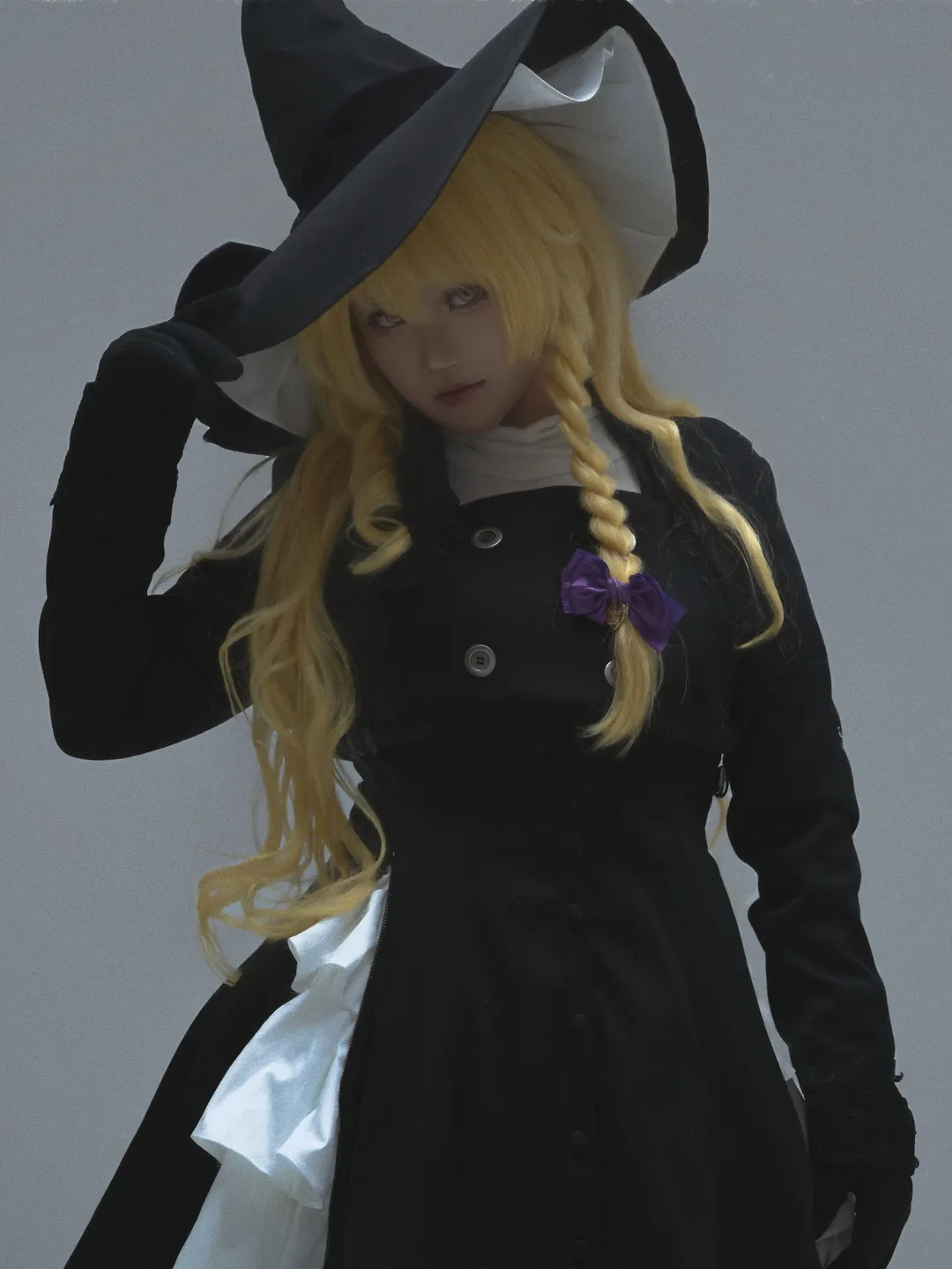 【雾雨魔理沙cos】幻想乡最帅之人的风格化白棚摄影 - 第 1 张