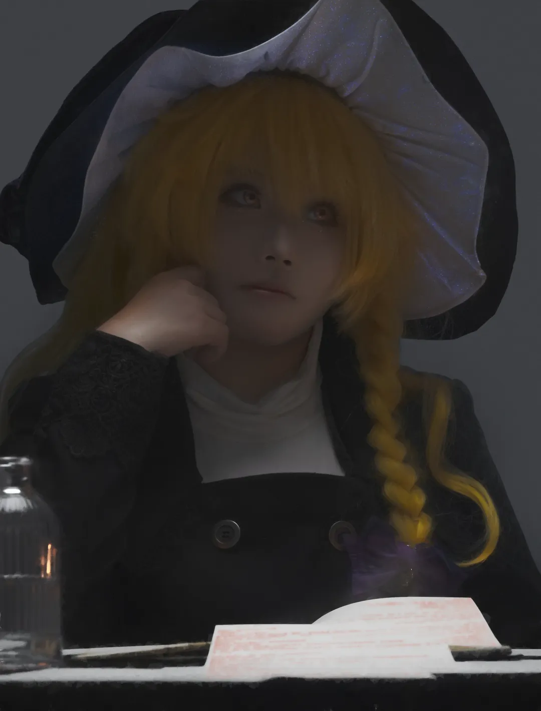 【雾雨魔理沙cos】幻想乡最帅之人的风格化白棚摄影 - 第 2 张