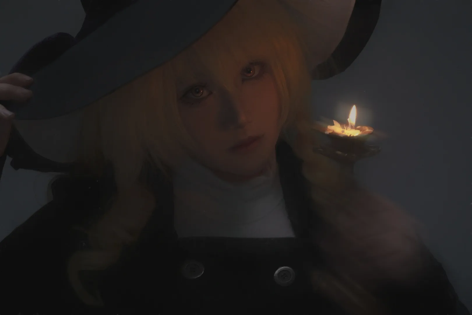 【雾雨魔理沙cos】幻想乡最帅之人的风格化白棚摄影 - 第 5 张