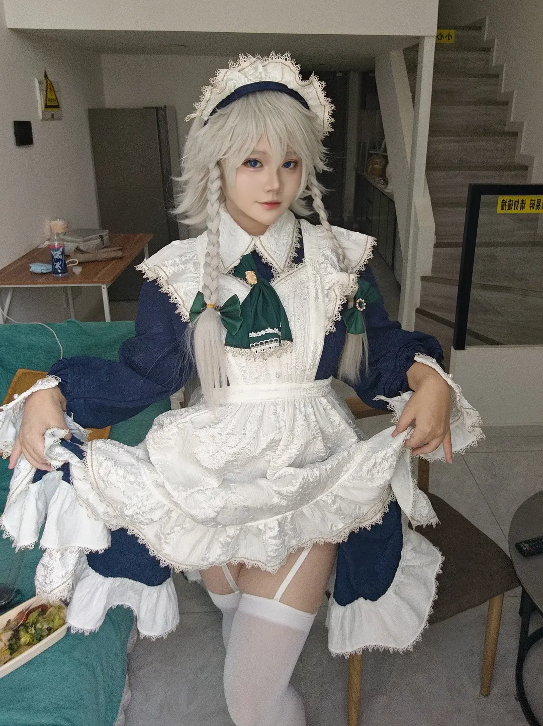 【十六夜咲夜cos】东方project中的完美潇洒女仆长