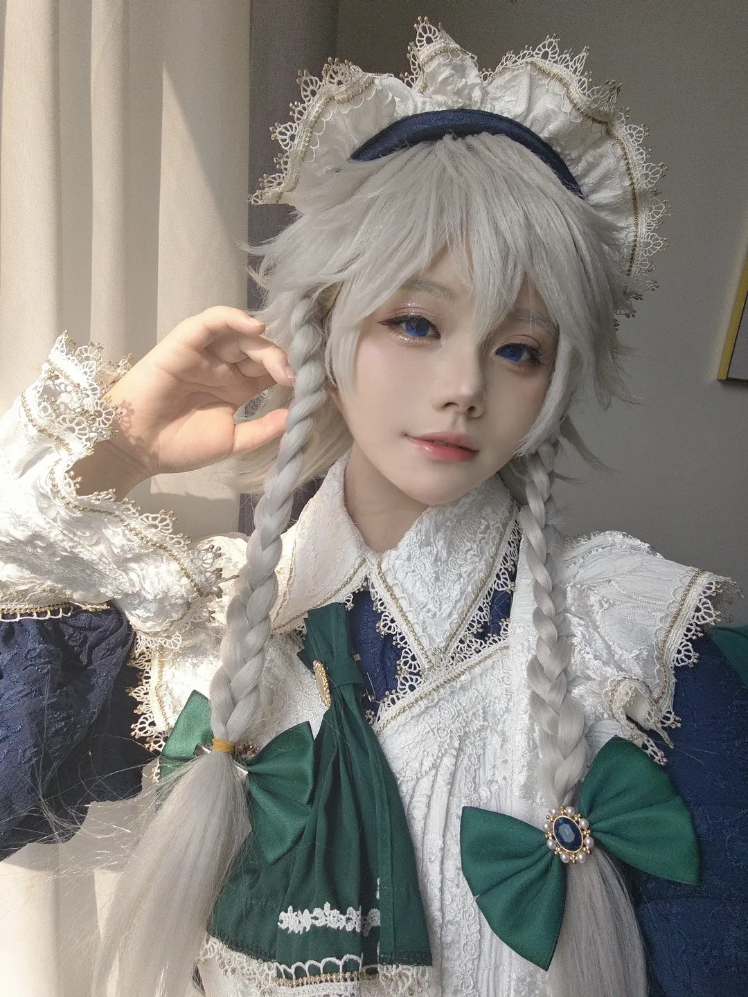 【十六夜咲夜cos】东方project中的完美潇洒女仆长 - 第 2 张
