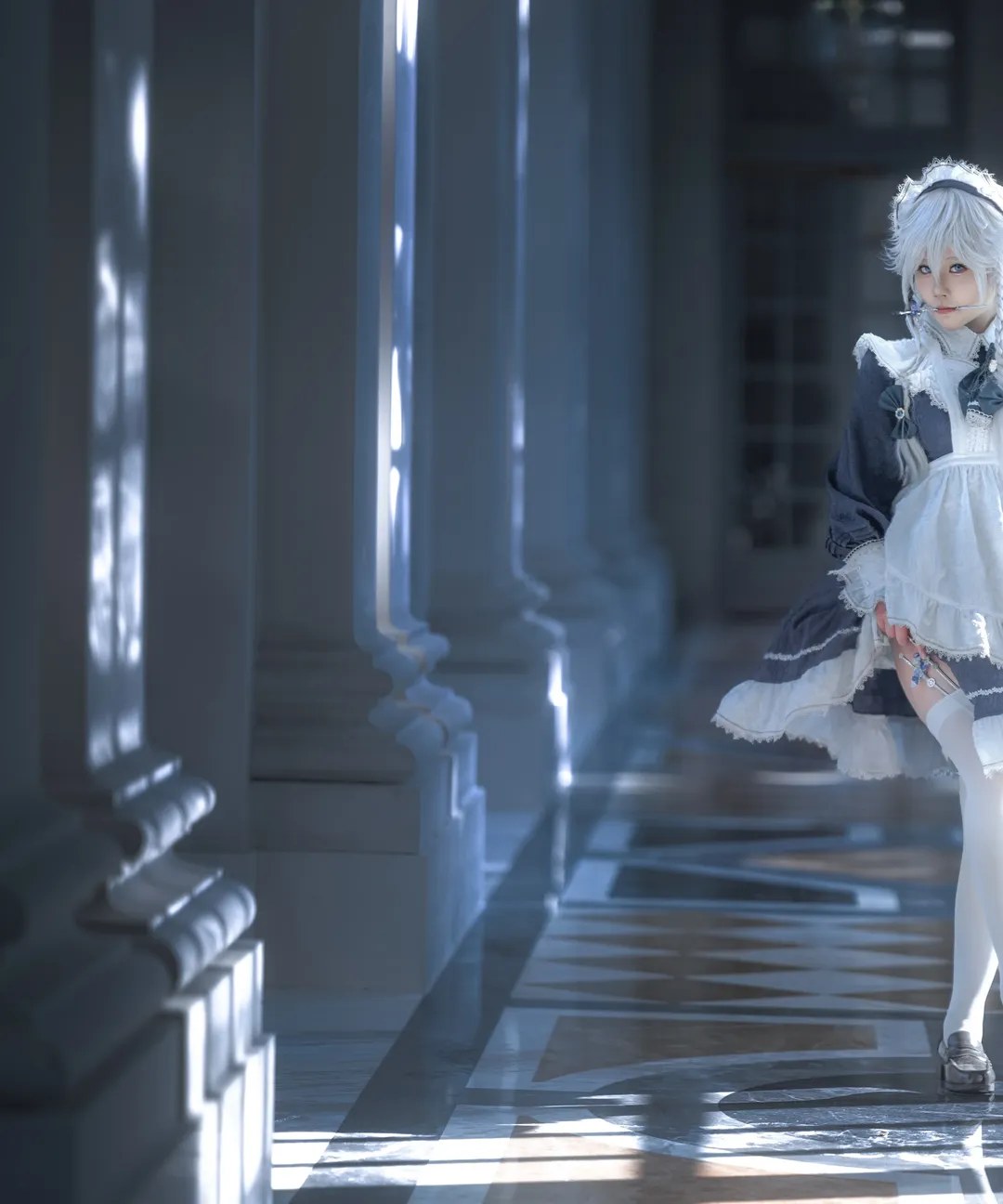 【十六夜咲夜cos】东方Project女仆长的优雅与锋利 - 第 2 张