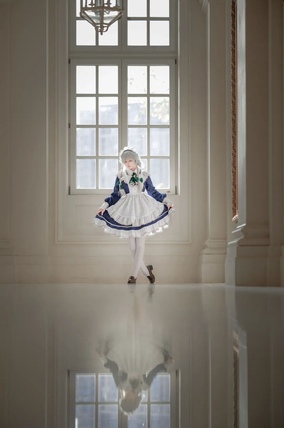 【十六夜咲夜cos】东方Project女仆长的优雅与锋利 - 第 6 张
