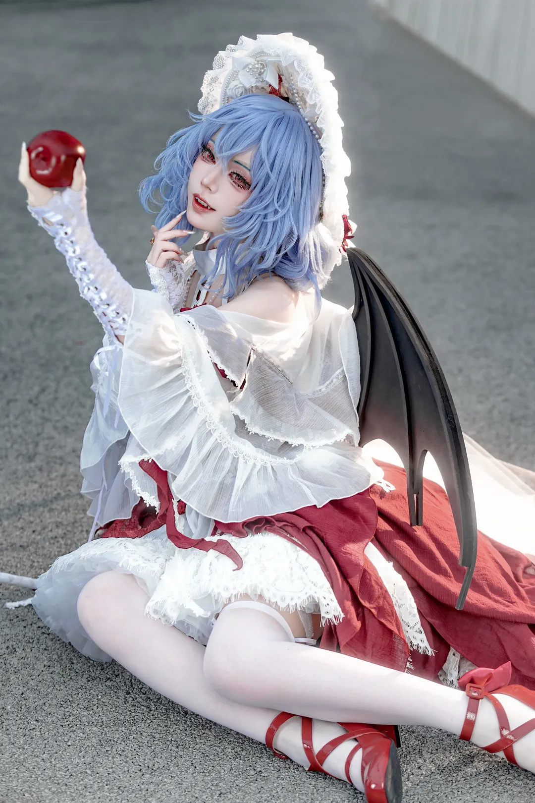 【蕾米莉亚斯卡雷特cos】东方红魔乡的大小姐，克服阳光的场照记录 - 第 1 张