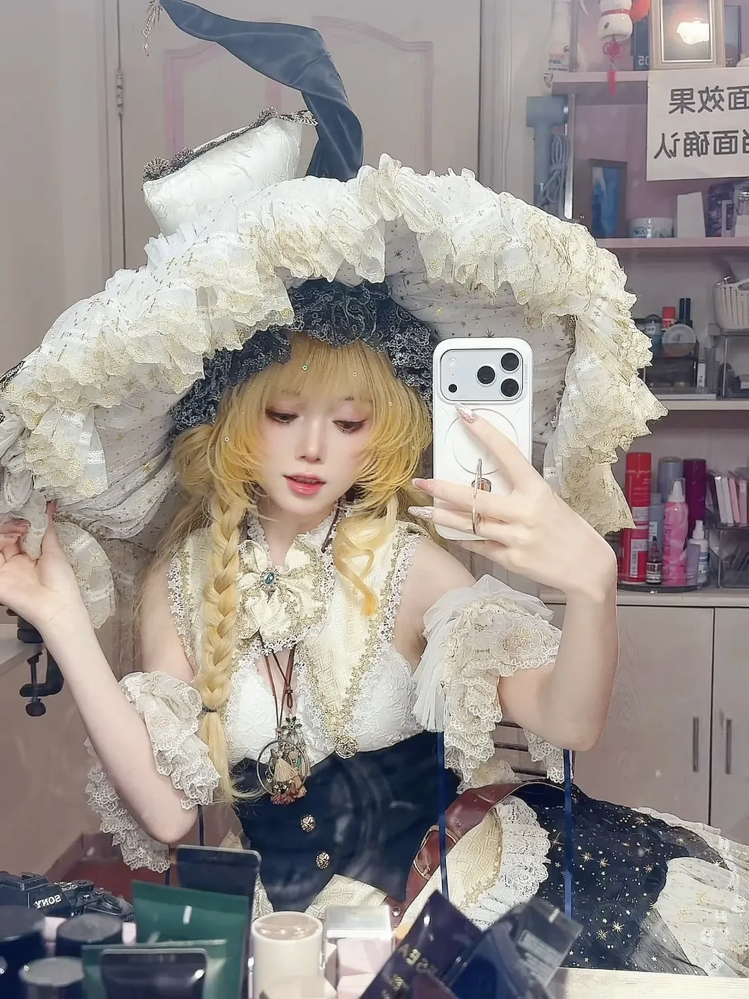 【雾雨魔理沙cos】东方project的魔法使，今日份星尘自拍 - 第 2 张