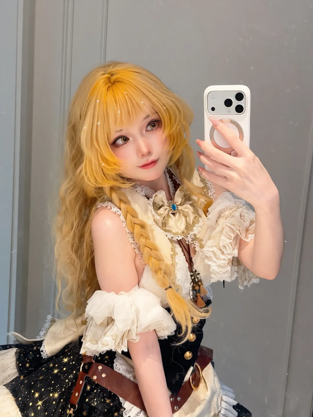 【雾雨魔理沙cos】东方project的魔法使，今日份星尘自拍 - 第 5 张