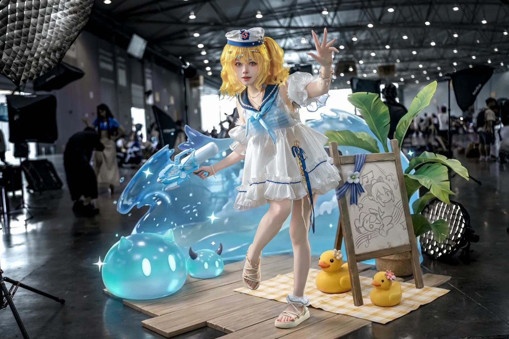 【北白河千百合cos】走進東方夢時空的藍色水域 - 第 3 張
