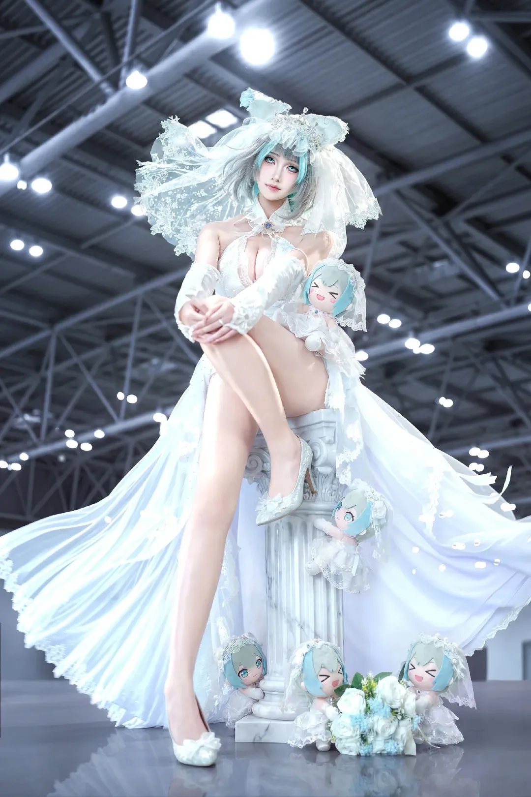 【チェシャー コスプレ】『アズールレーン』の花嫁、夢郷コミコンのイベント写真アーカイブ - 1 枚目