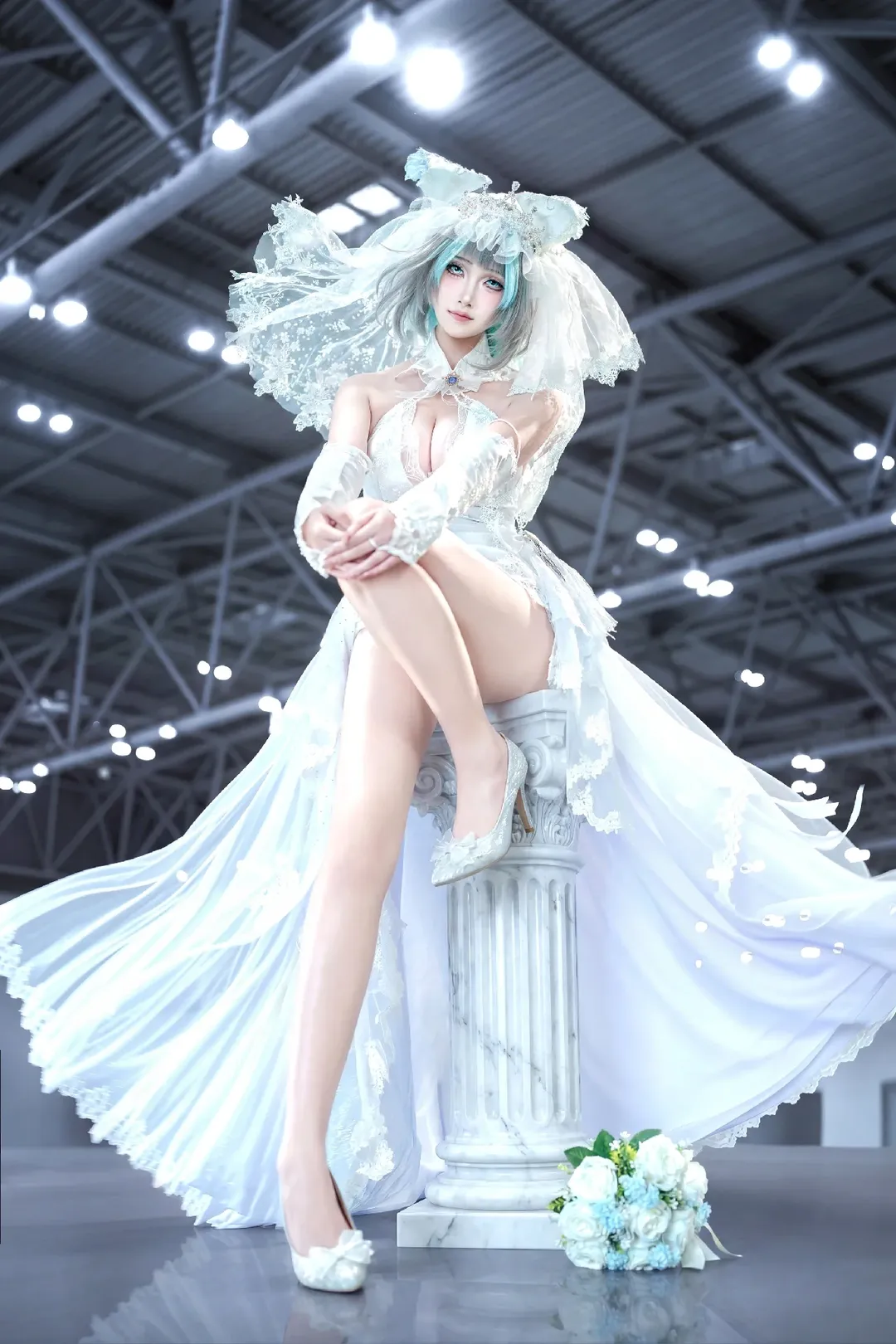 【柴郡cos】碧蓝航线的花嫁，梦乡漫展的场照存档