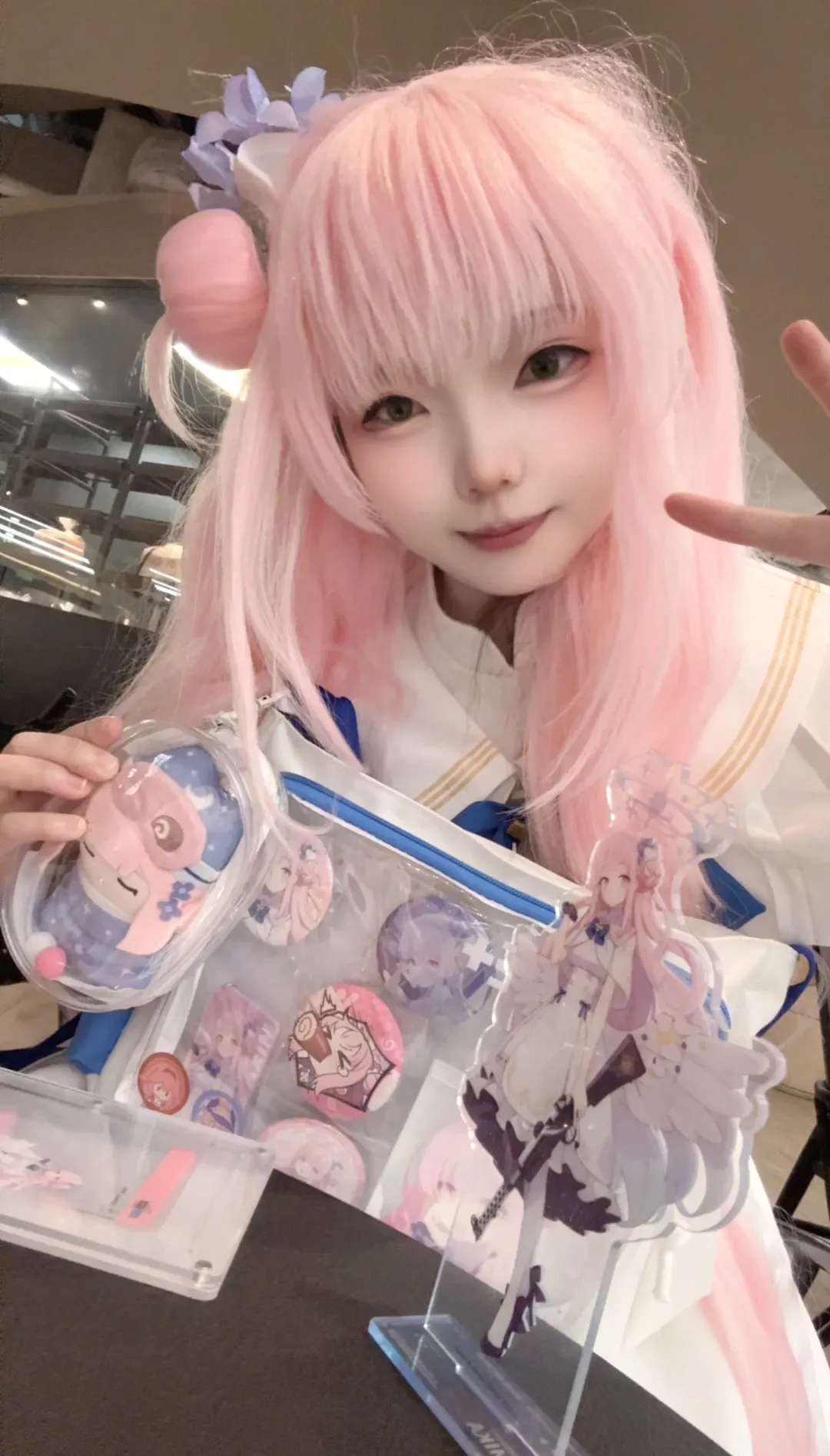 【圣园未花cos】蔚蓝档案，sensei的瑞士卷我收下啦