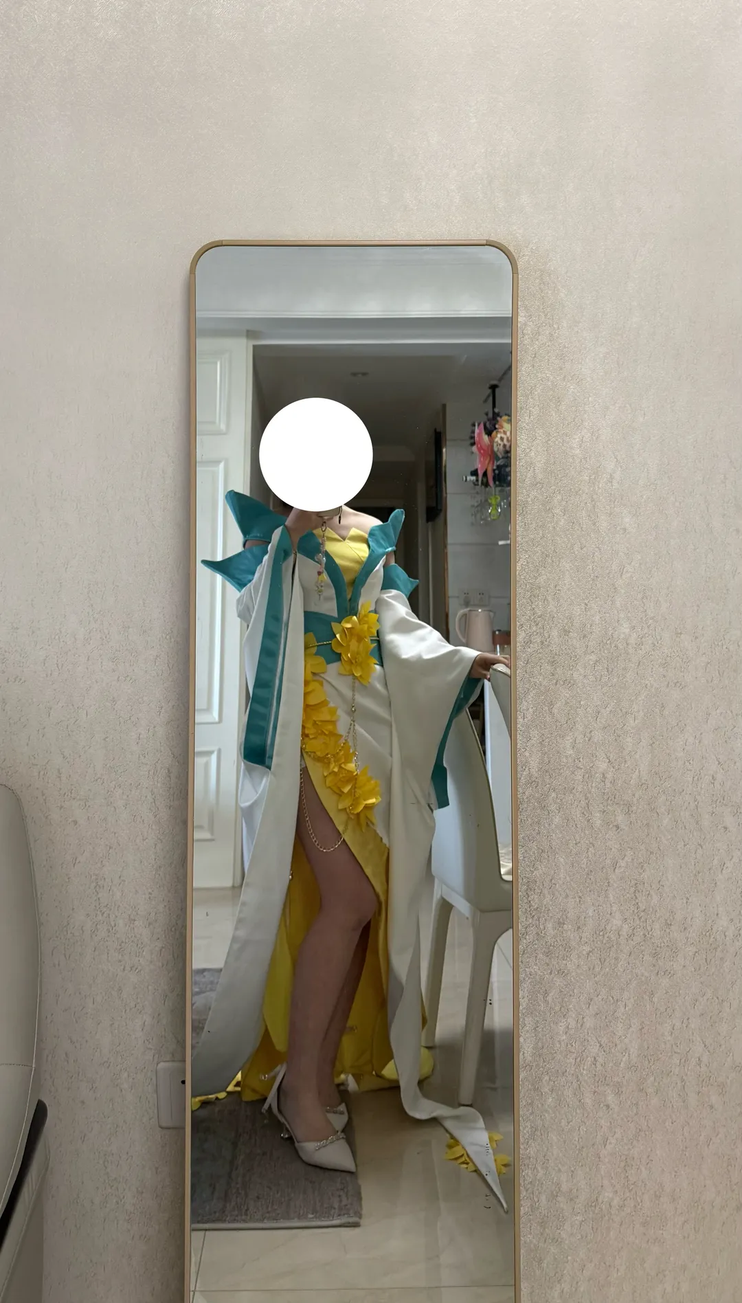 這身黃白青綠配色的cos服版型絕了 - 第 2 張