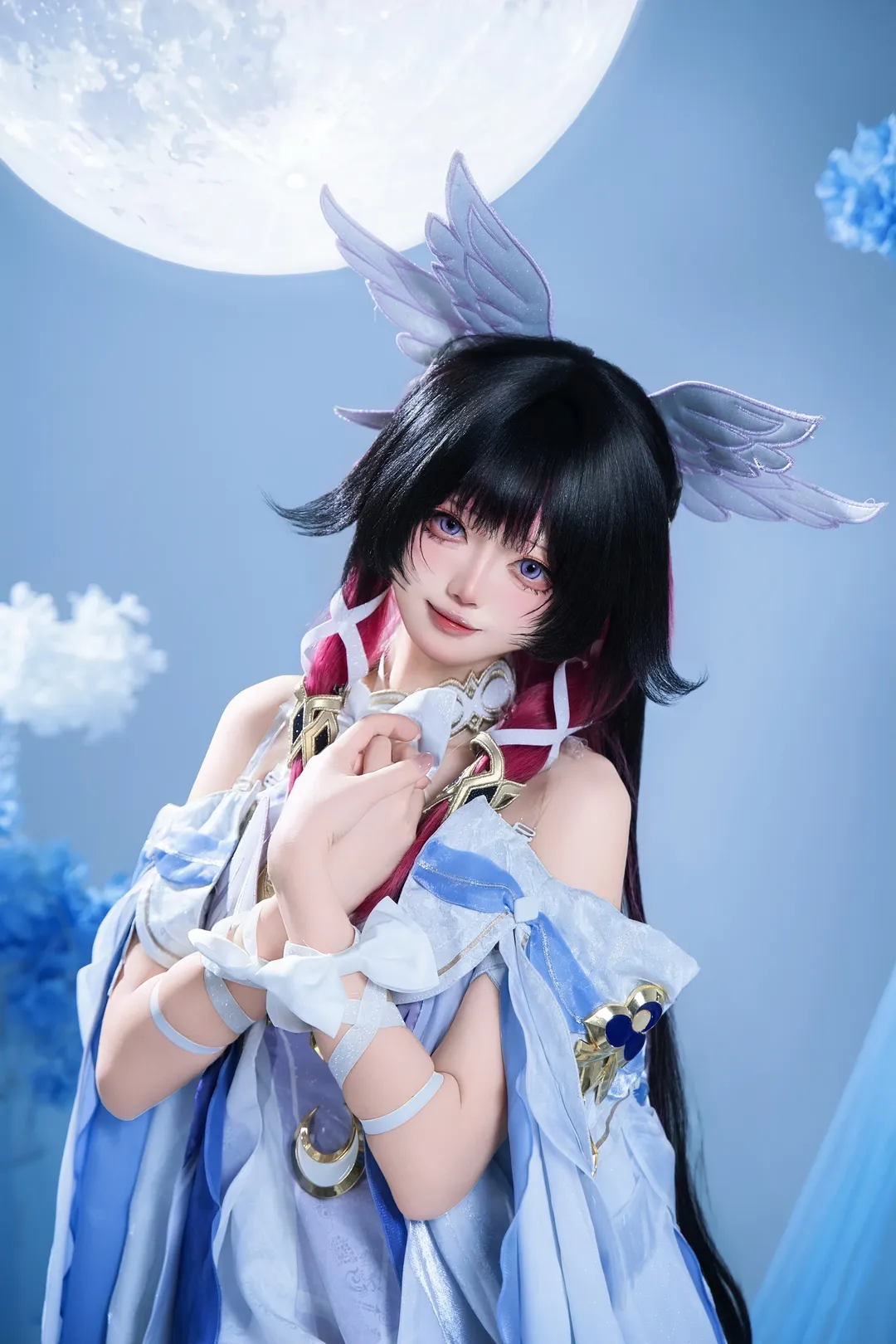 【コロンビーナ コスプレ】『原神』ファデュイ ファトゥスの月下の静謐なひととき - 6 枚目