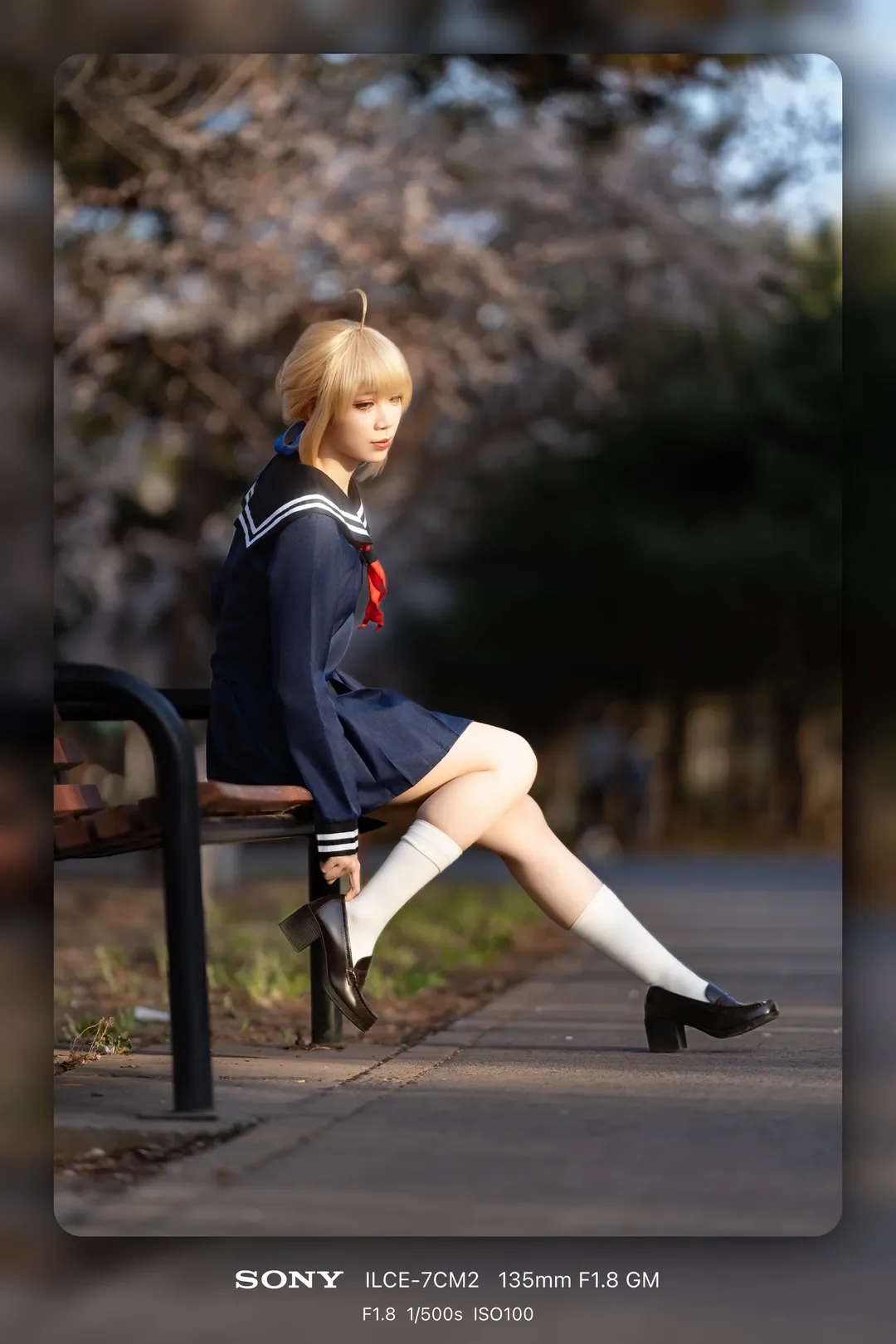 【Sabercos】FGO阿爾託莉雅春日公園裡的JK制服