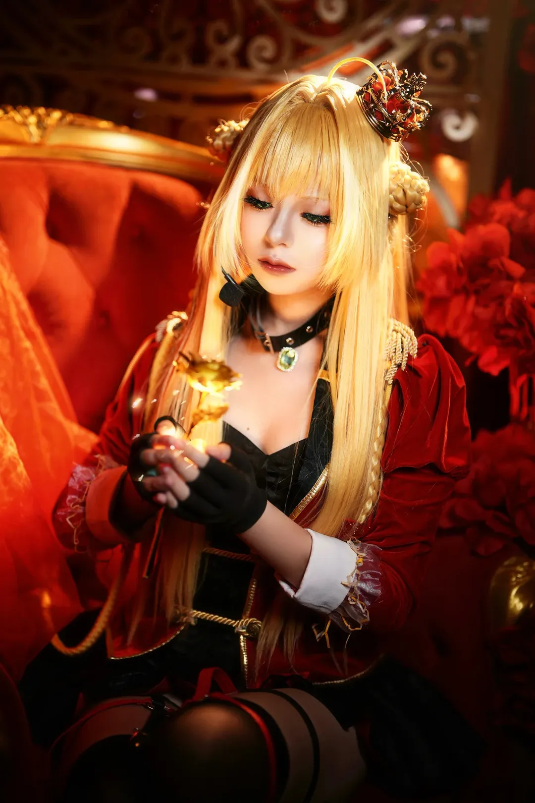 【尼祿cos】命運冠位指定，紅黑金配色的華麗拍攝分享