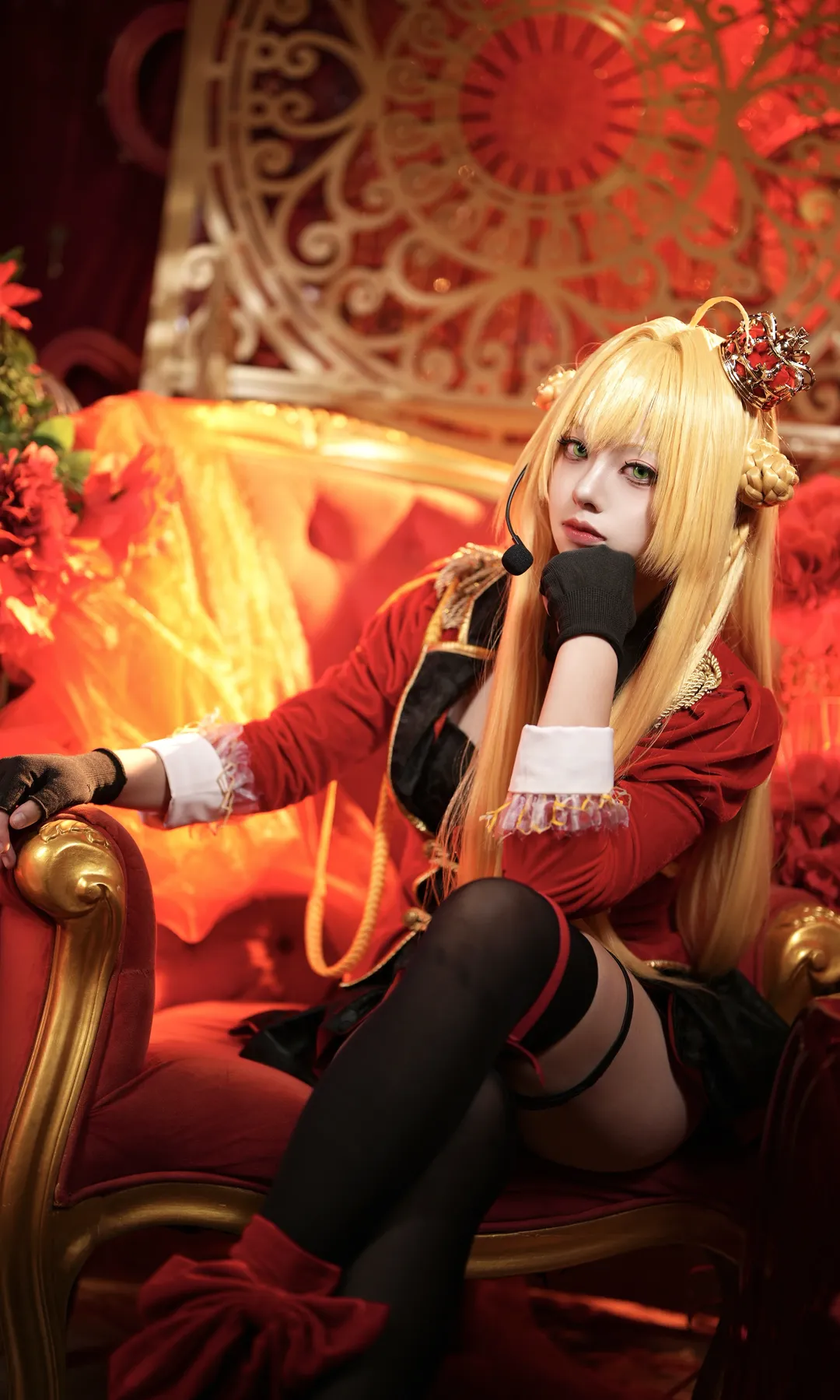 【尼禄cos】Fate华丽正片，记录曾经红欧棚的红色空间 - 第 3 张