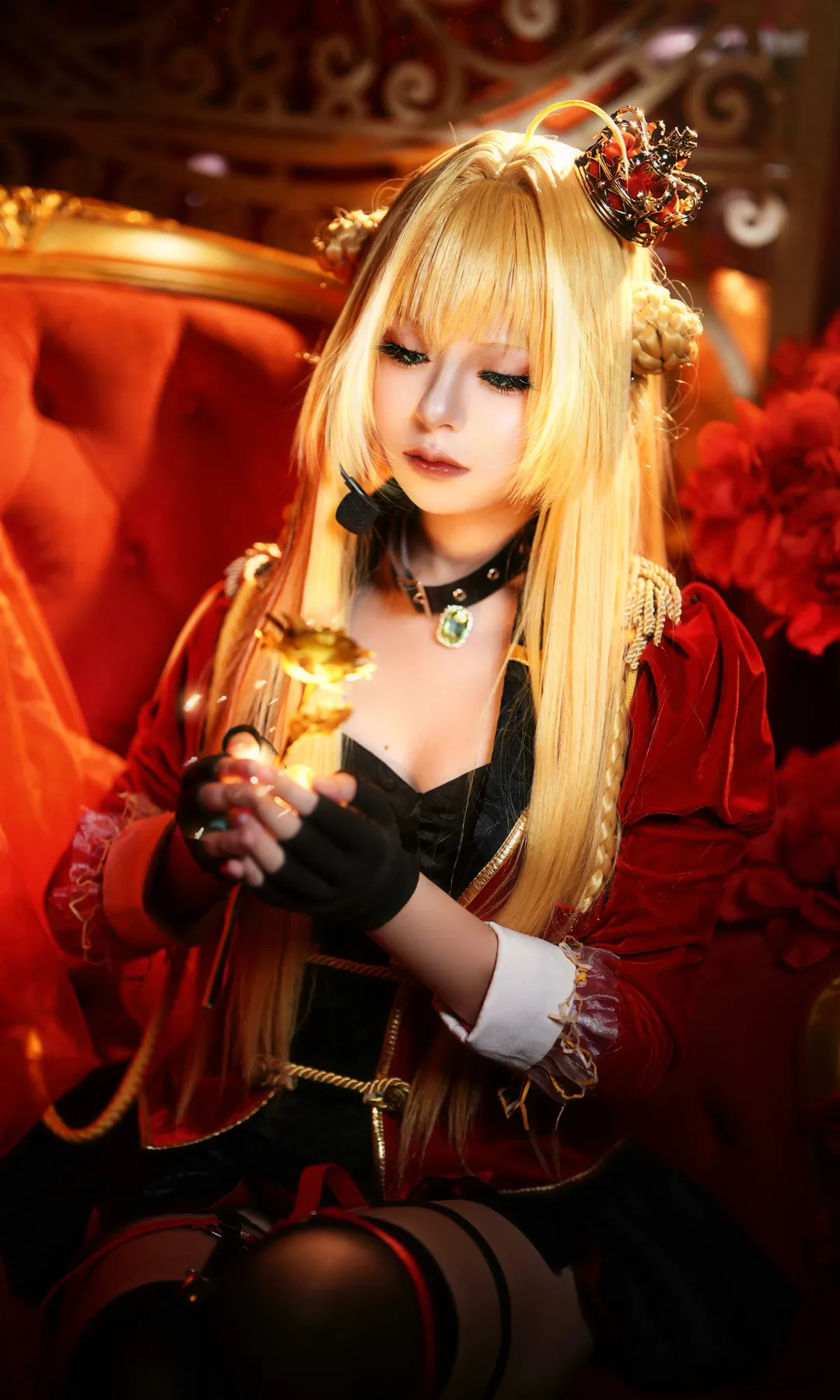 【尼禄cos】Fate华丽正片，记录曾经红欧棚的红色空间 - 第 5 张