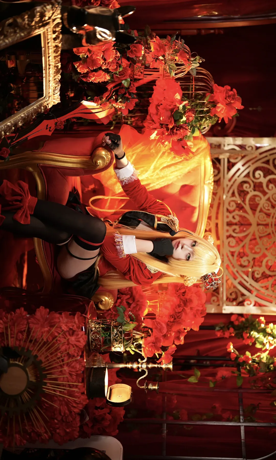 【尼禄cos】Fate华丽正片，记录曾经红欧棚的红色空间 - 第 6 张
