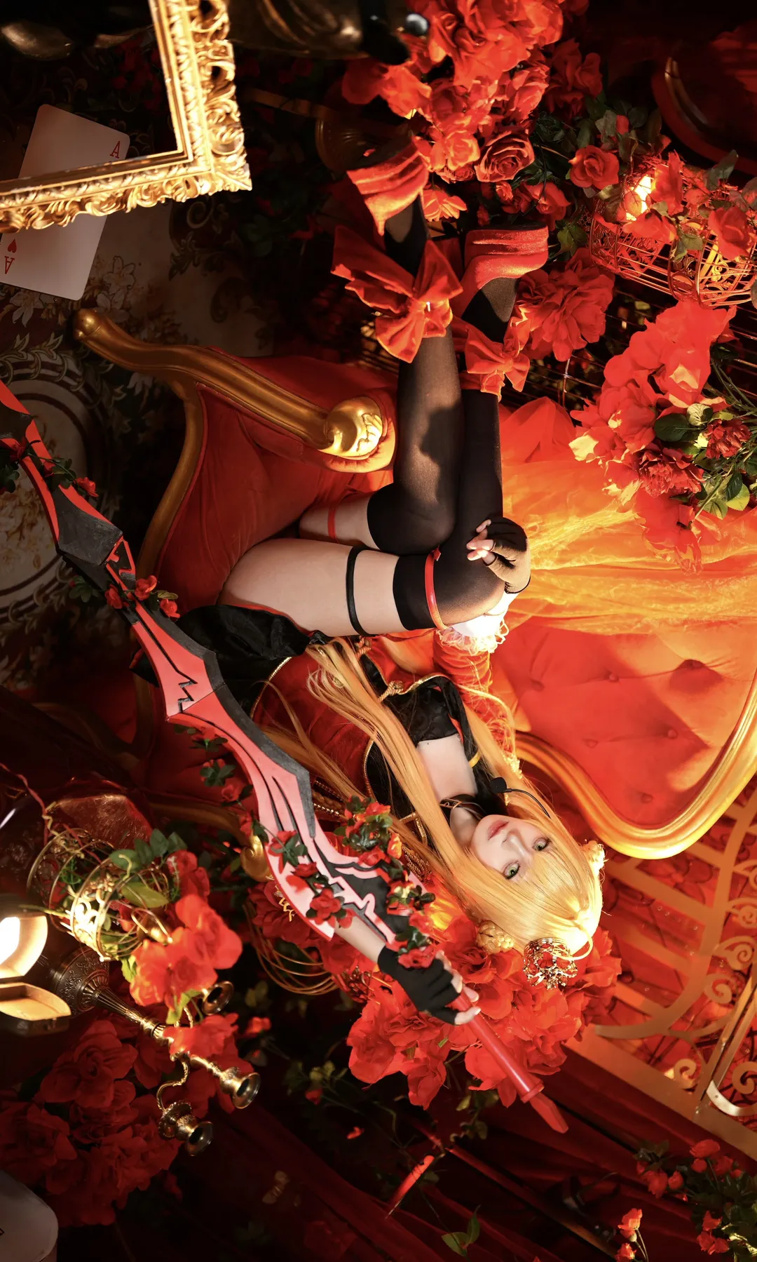 【尼禄cos】Fate华丽正片，记录曾经红欧棚的红色空间