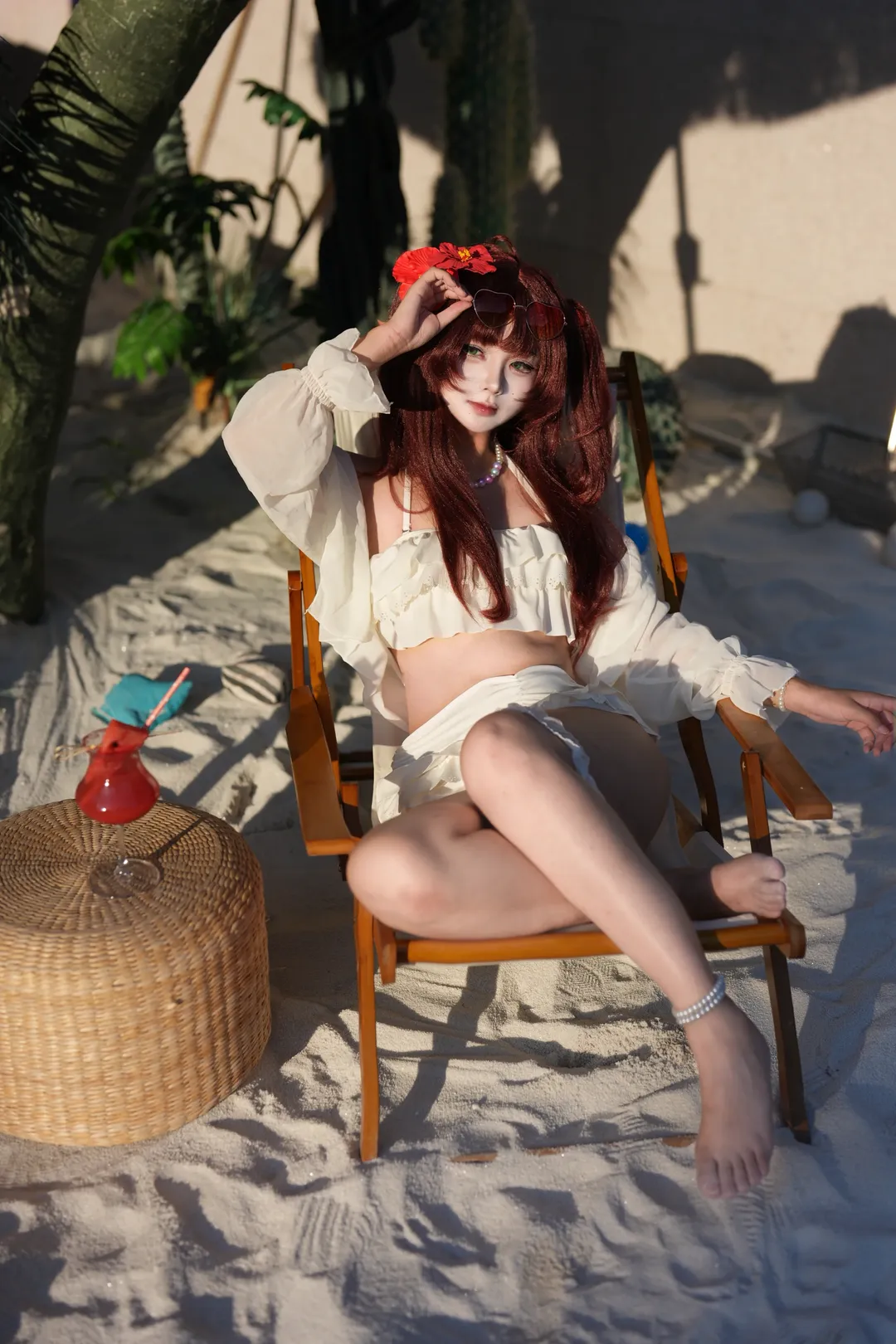 【桃金娘cos】夏日沙滩的清凉之旅 - 第 1 张