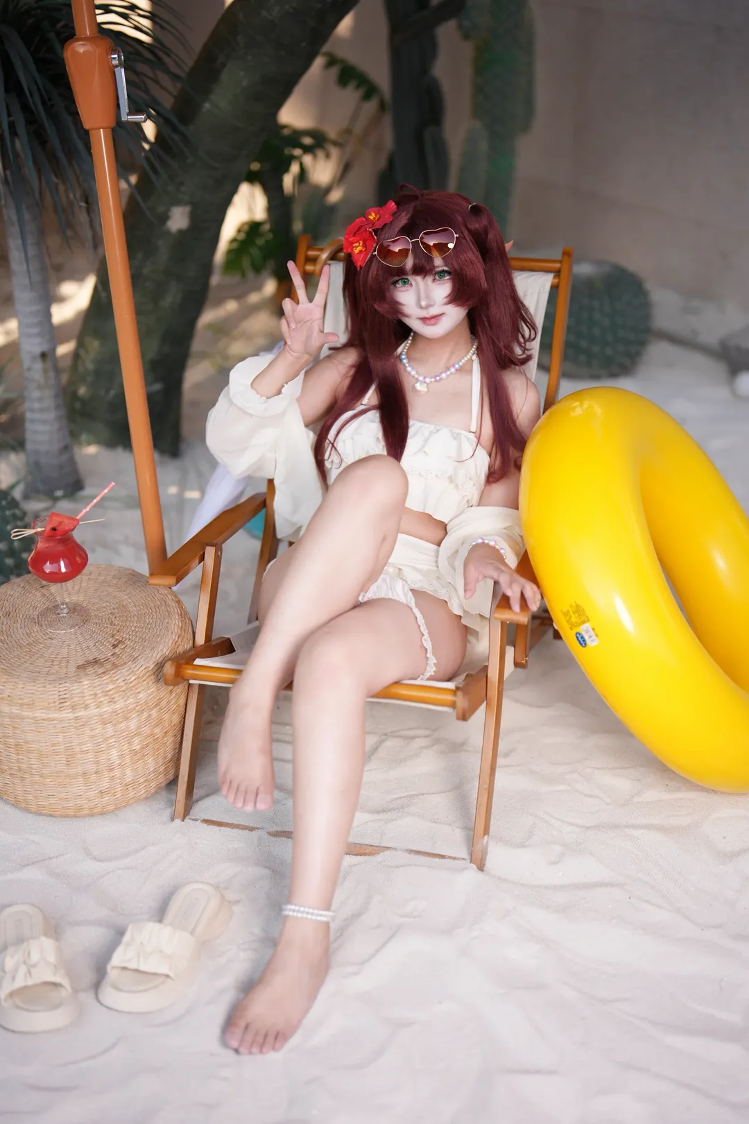 【桃金娘cos】夏日沙滩的清凉之旅 - 第 2 张