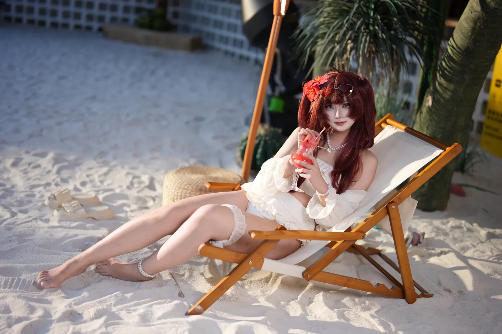 【桃金娘cos】夏日沙滩的清凉之旅 - 第 4 张
