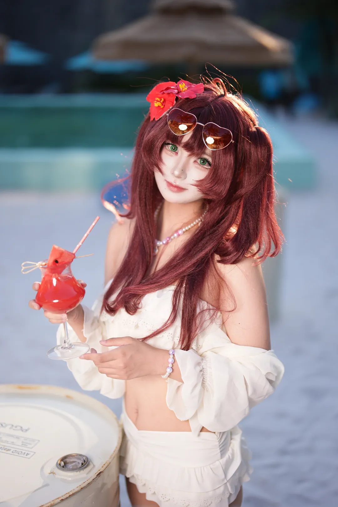 【桃金娘cos】夏日沙滩的清凉之旅 - 第 5 张