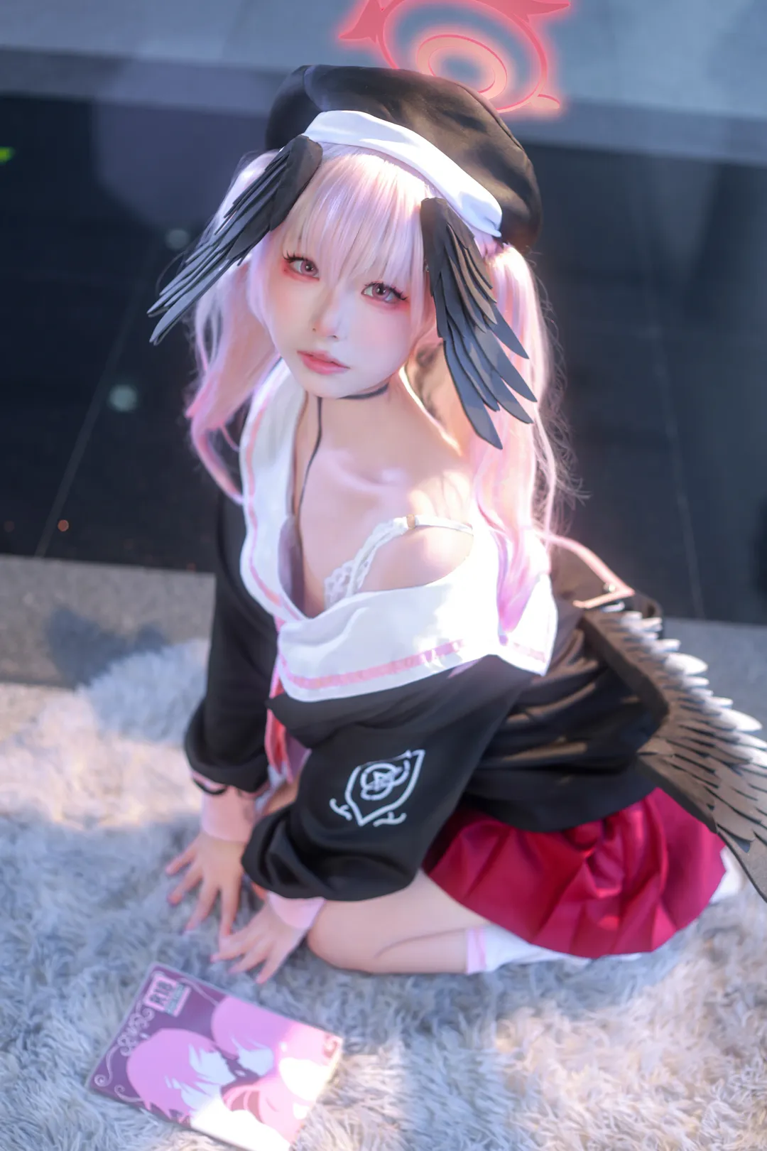 【下江小春cos】蔚蓝档案里的小春，这次来尝试做动作参考啦