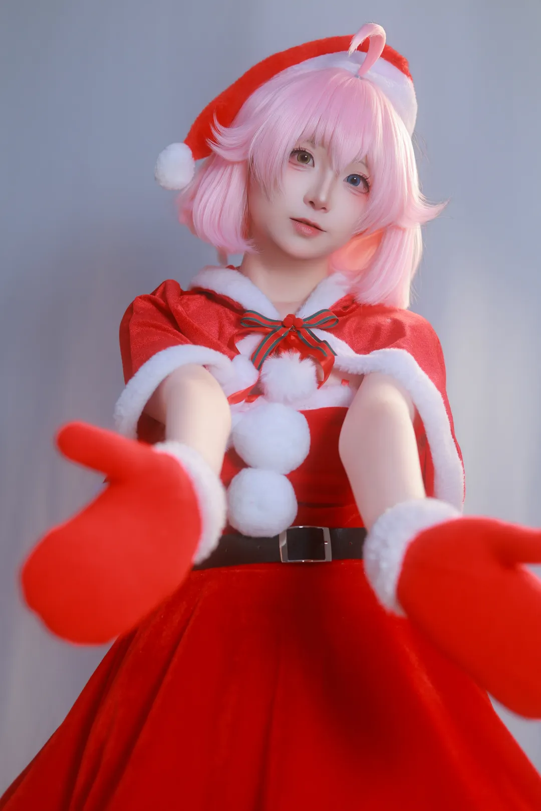 【小鳥遊ホシノ コスプレ】サンタクロース限定版、2026年のクリスマスメッセージを先生へ - 5 枚目