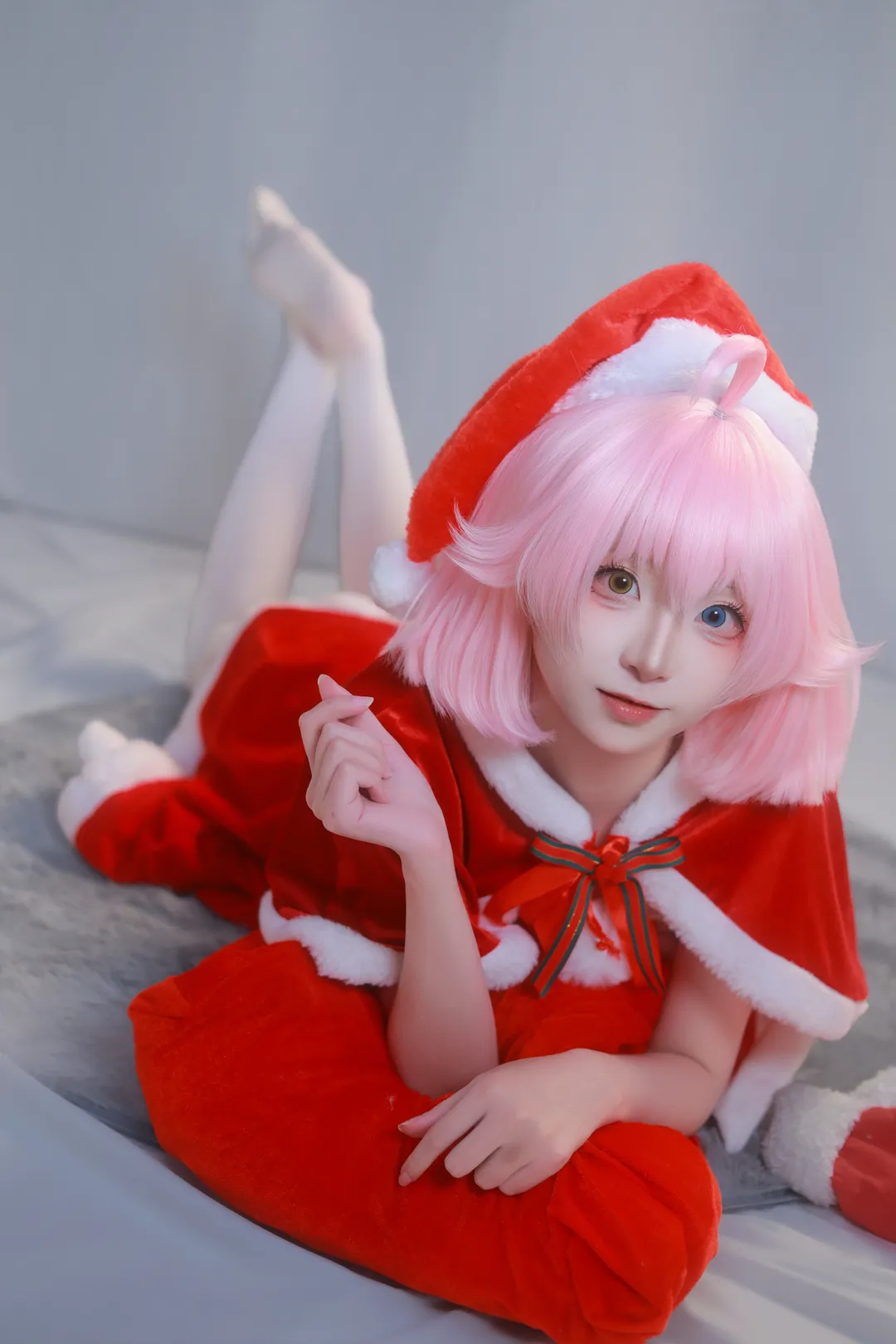 【小鳥遊ホシノ コスプレ】サンタクロース限定版、2026年のクリスマスメッセージを先生へ - 6 枚目