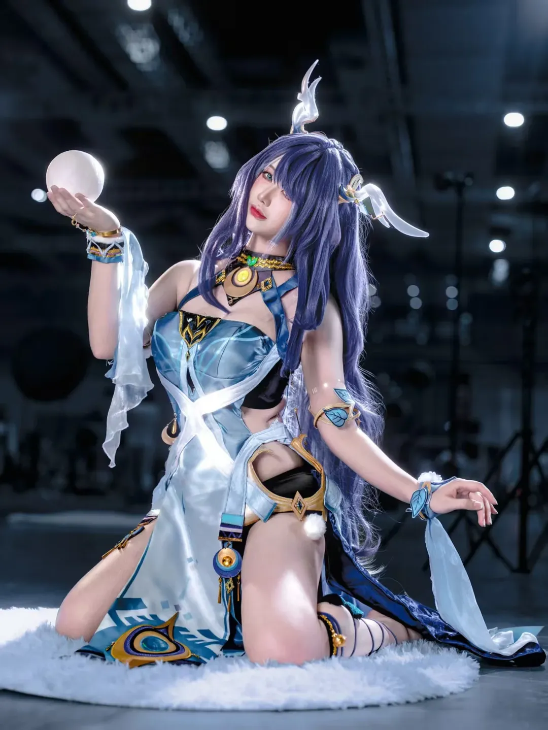 【原神菈乌玛cos】霜月之光下的谧林，CPSP漫展场照分享
