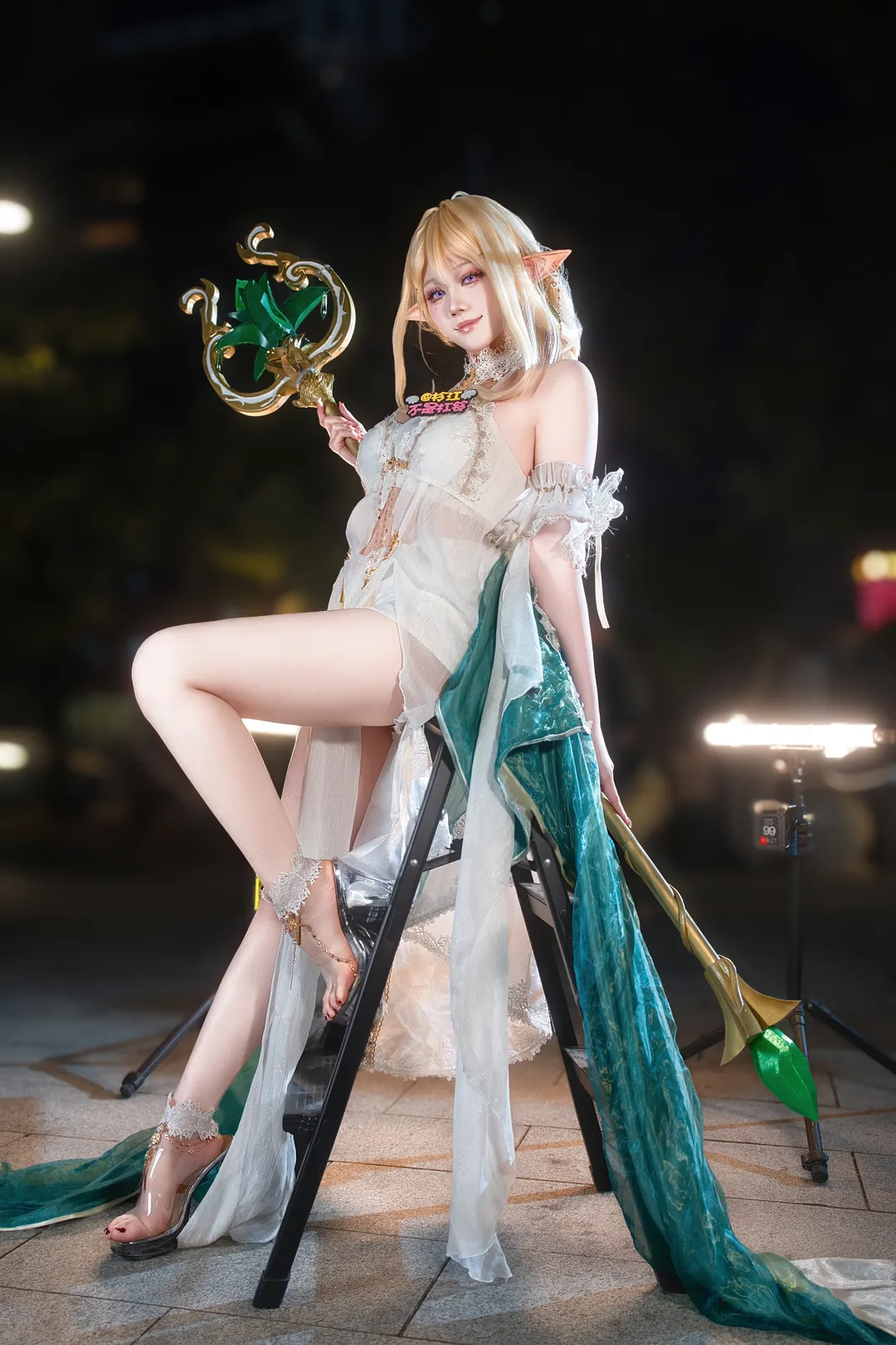 【金狮cos】碧蓝航线，萤火虫漫展的精灵场照 - 第 1 张