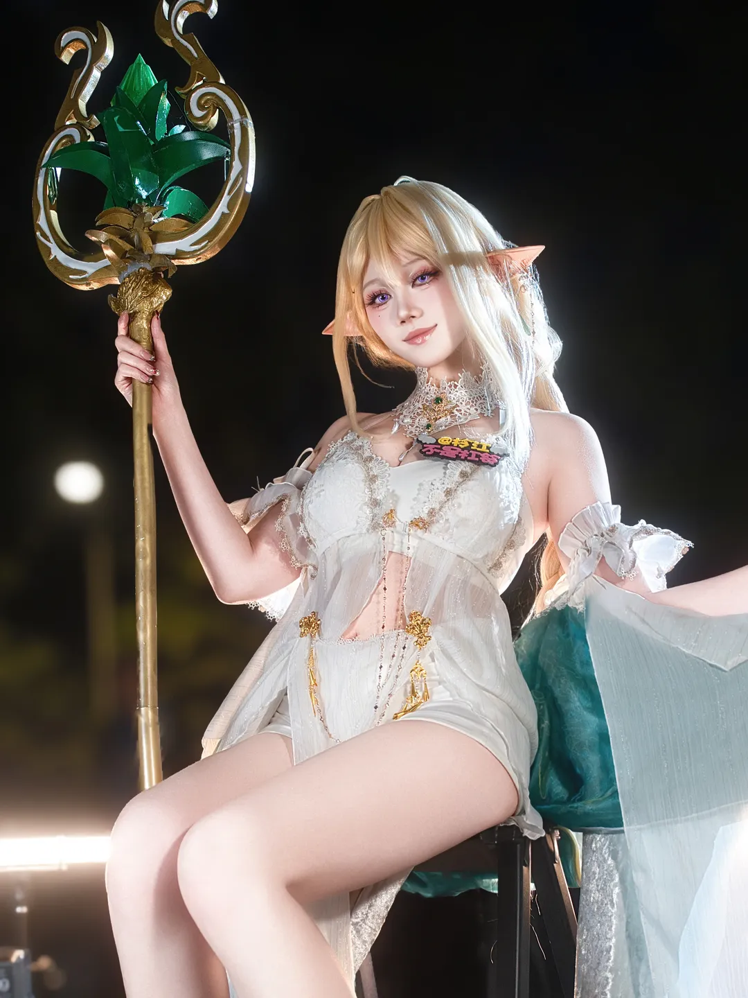 【金狮cos】碧蓝航线，萤火虫漫展的精灵场照 - 第 4 张