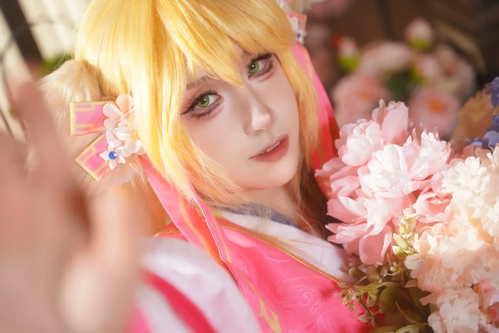 【少司縁 塗山紅紅コスプレ】光と影に切り取られたアーカイブのひととき - 4 枚目