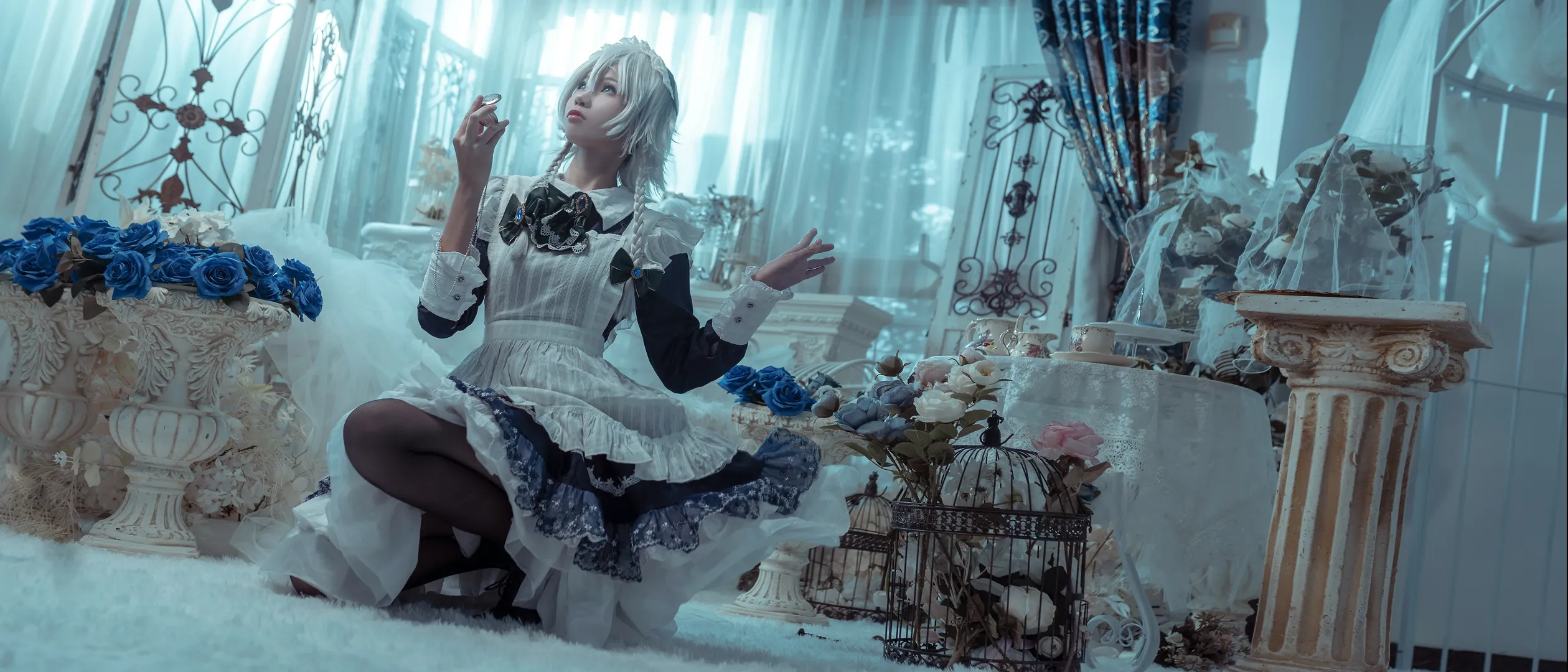 【十六夜咲夜cos】完美潇洒的女仆本色