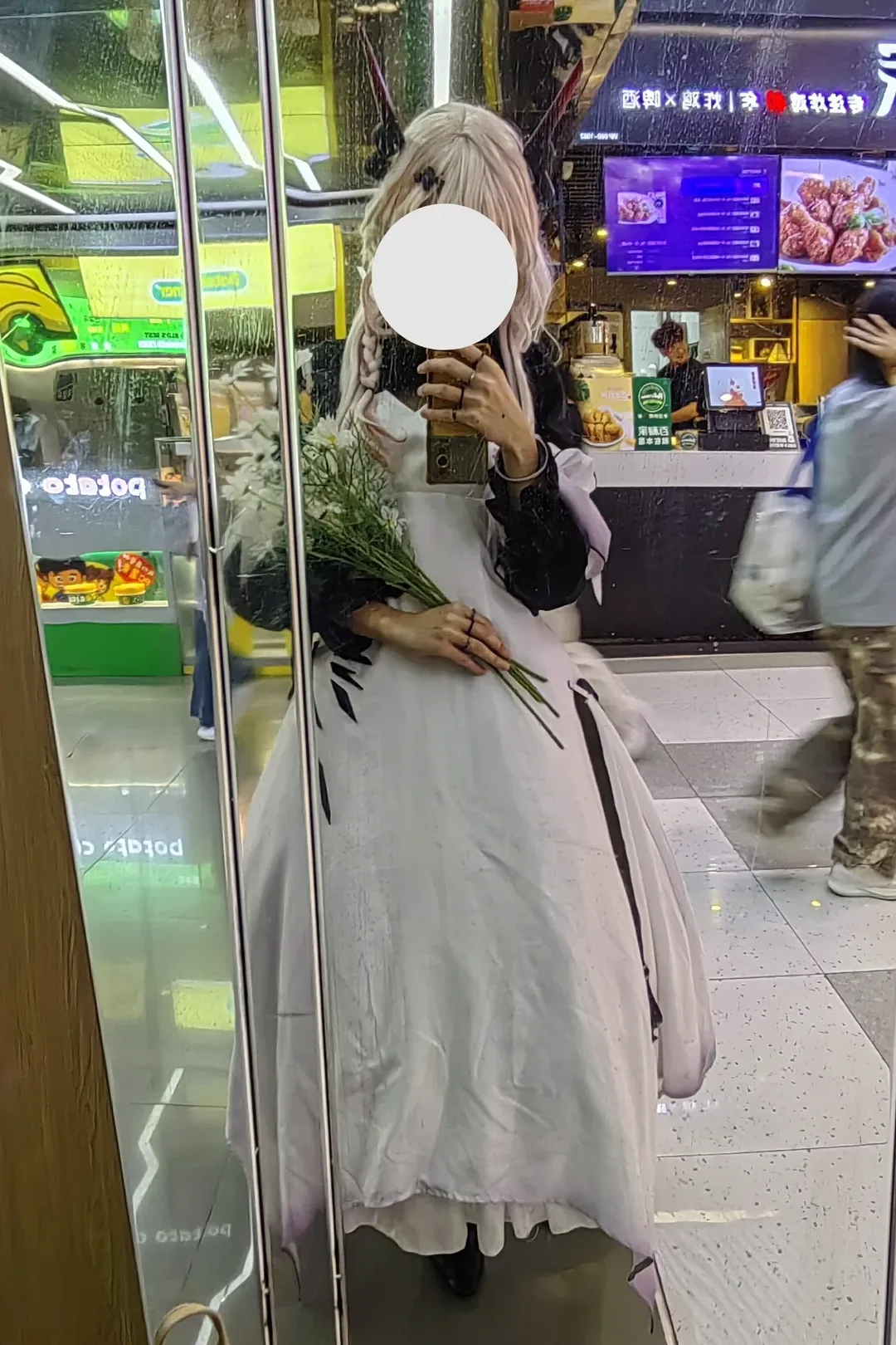 【特蕾西娅cos】明日方舟试装，搞定带子固定不脱落的细节