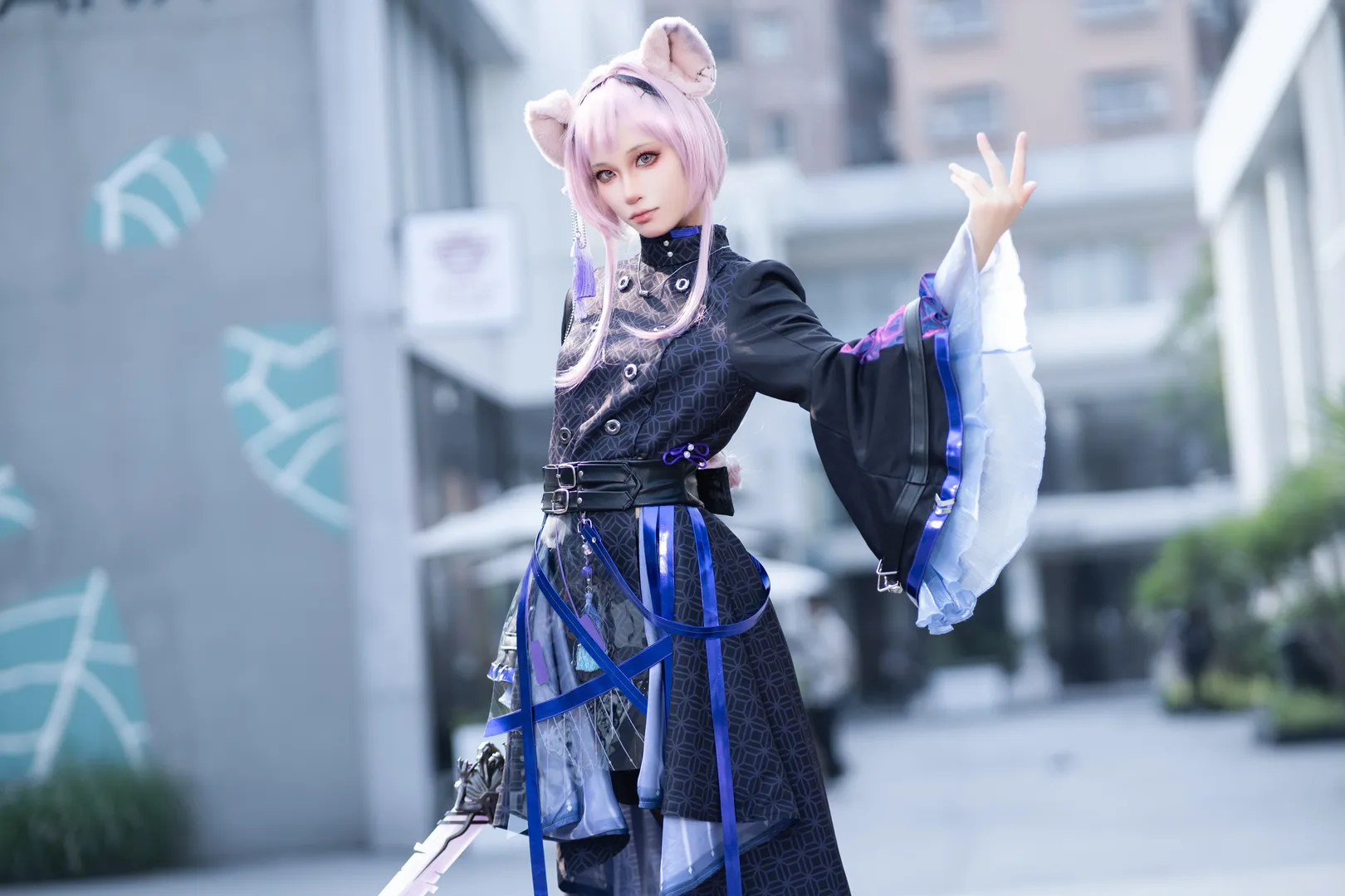 [Lin Yuxia cosplay] Handsome Freeze-Frame at the Arknights Crossroads - Image 4